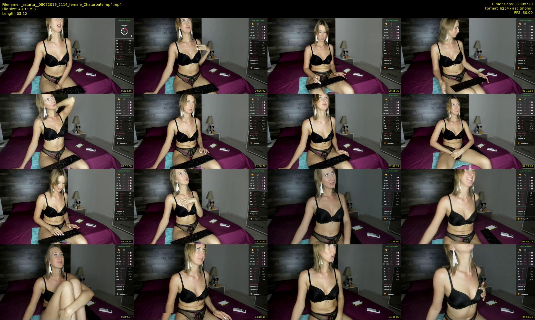 _astarta_ — 6 minute Chaturbate female cam show recording, 720p, Jul 8, 2019