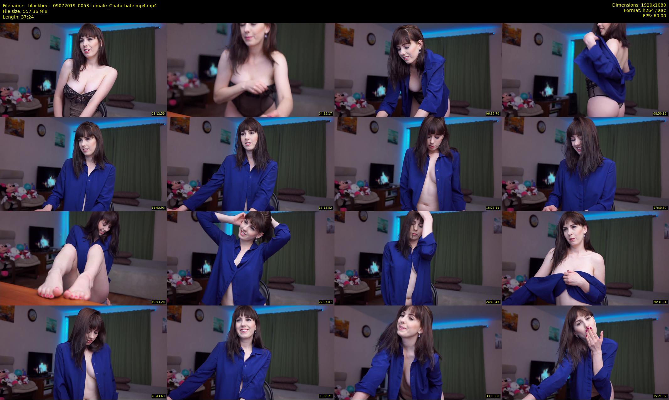 _blackbee_ — 38 minute Chaturbate female cam show recording, 1080p, Jul 9, 2019
