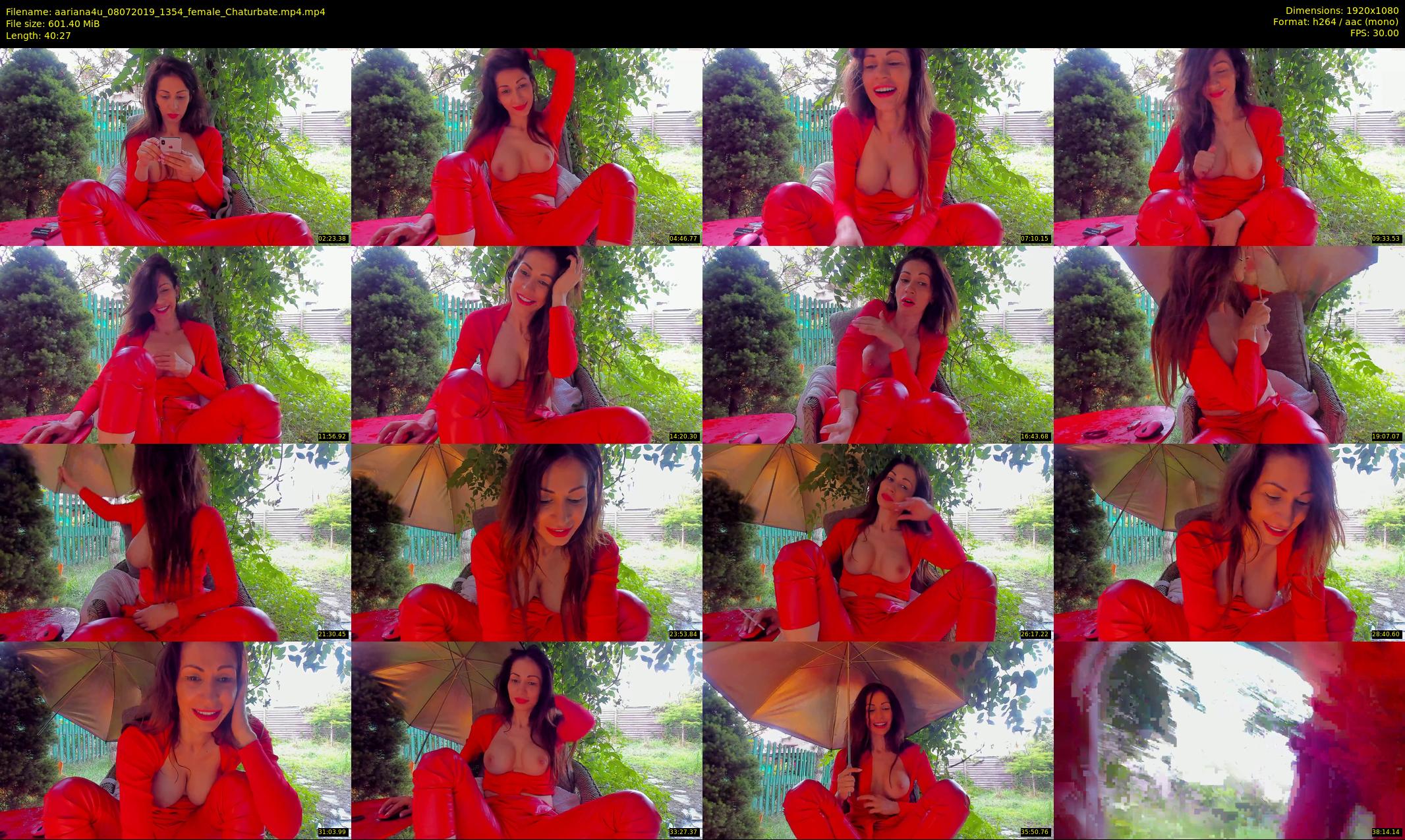 aariana4u — 41 minute Chaturbate female cam show recording, 1080p, Jul 8, 2019