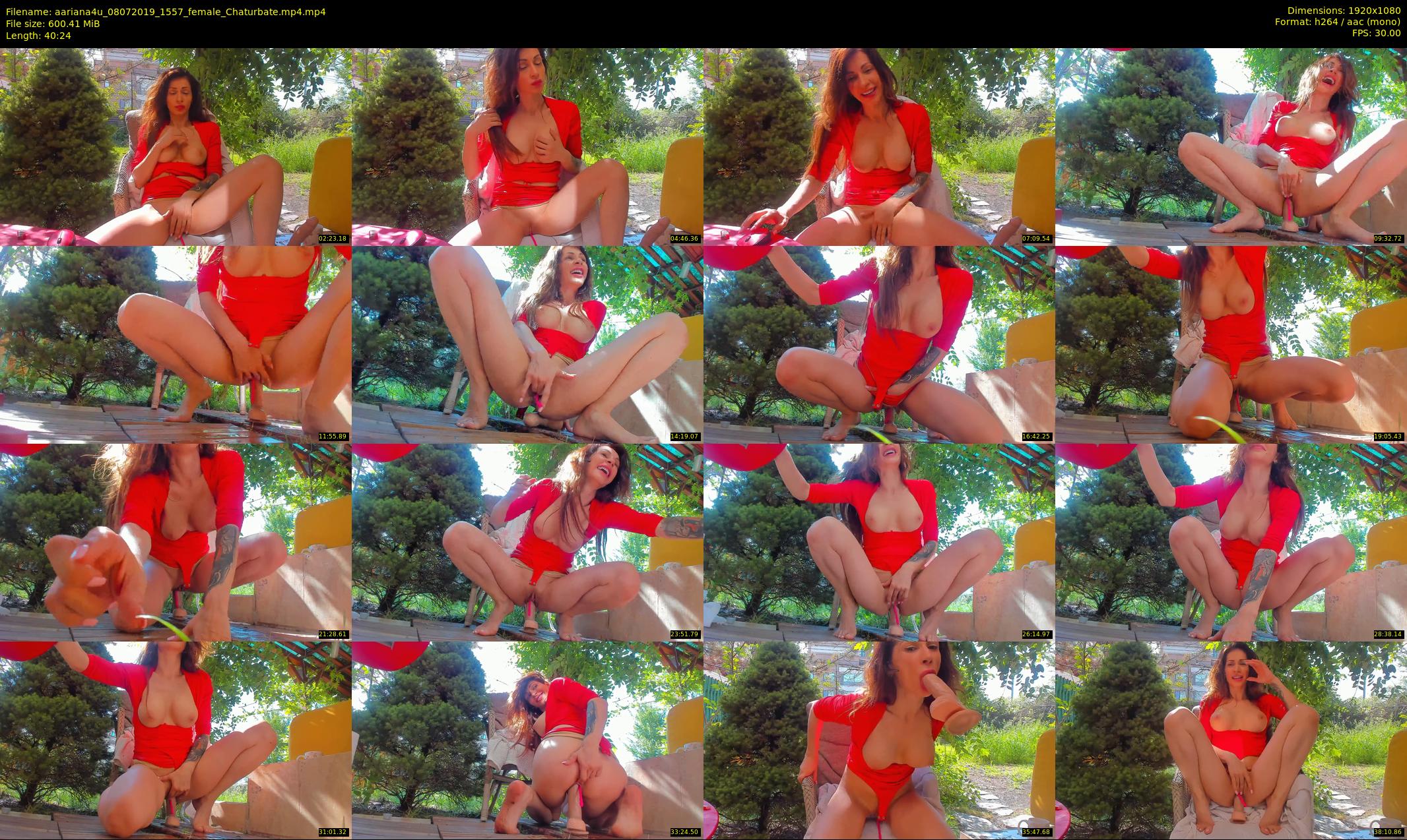 aariana4u — 41 minute Chaturbate female cam show recording, 1080p, Jul 8, 2019
