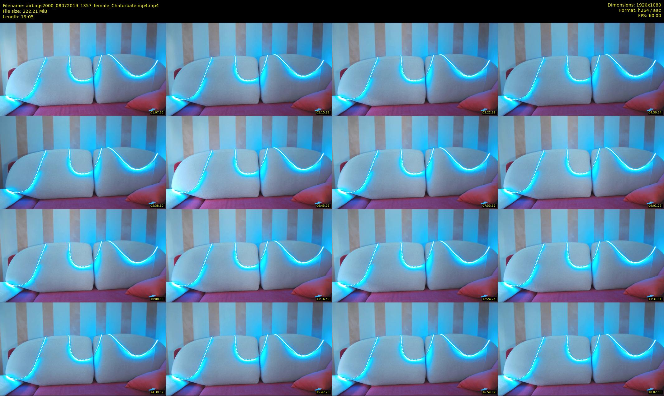 airbags2000 — 20 minute Chaturbate female cam show recording, 1080p, Jul 8, 2019
