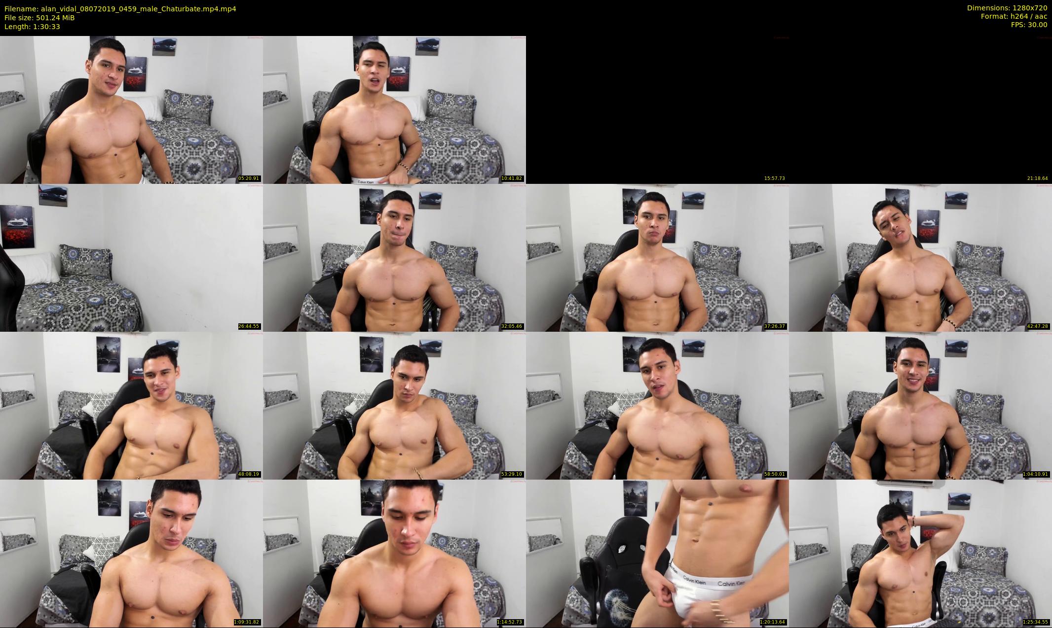 alan_vidal — 91 minute Chaturbate male cam show recording, 720p, Jul 8, 2019
