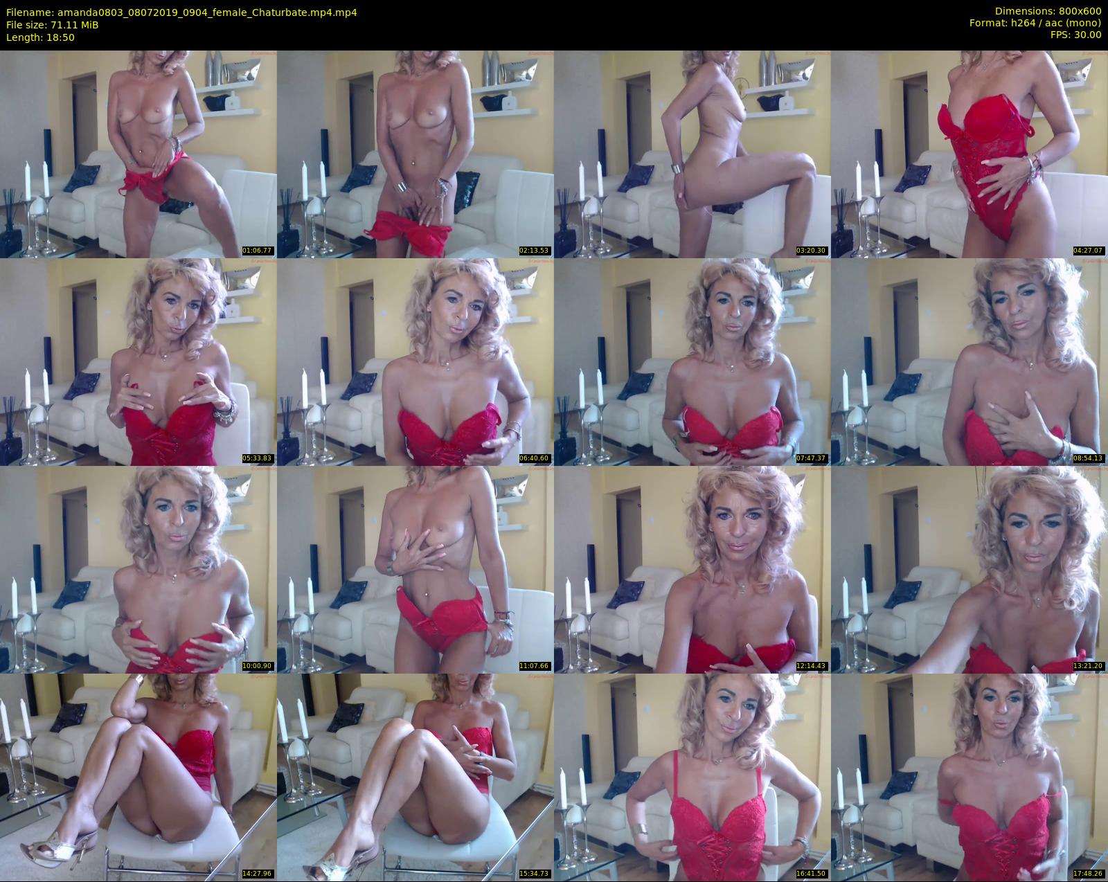 amanda0803 — 19 minute Chaturbate female cam show recording, 480p, Jul 8, 2019