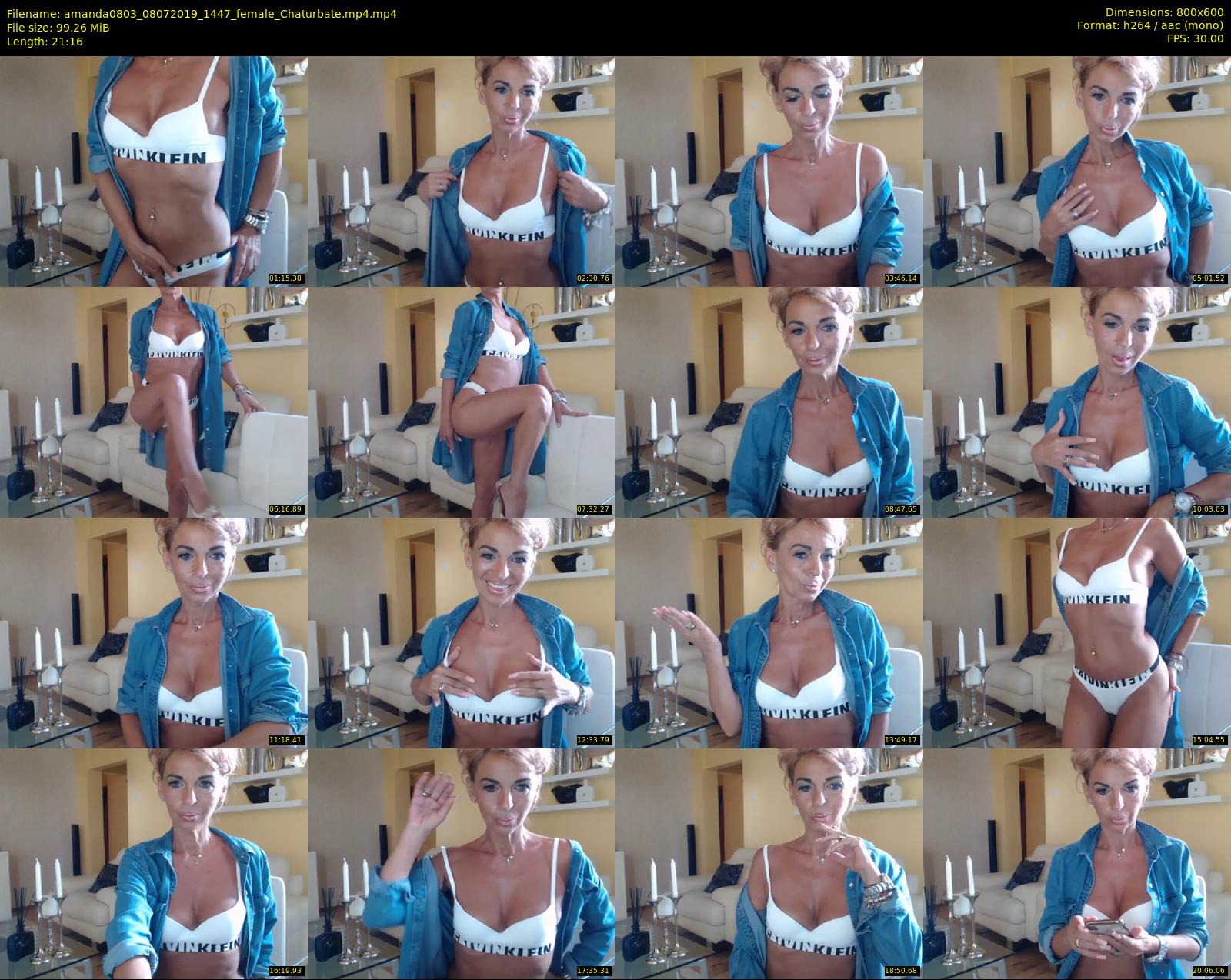 amanda0803 — 22 minute Chaturbate female cam show recording, 480p, Jul 8, 2019