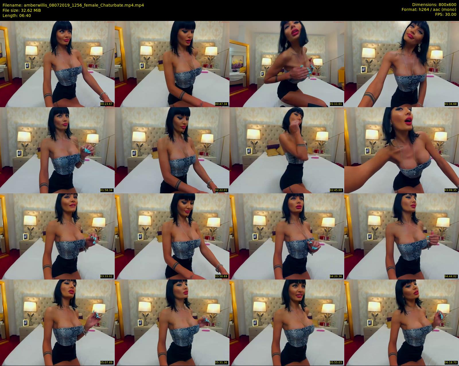 amberwillis — 7 minute Chaturbate female cam show recording, 480p, Jul 8, 2019