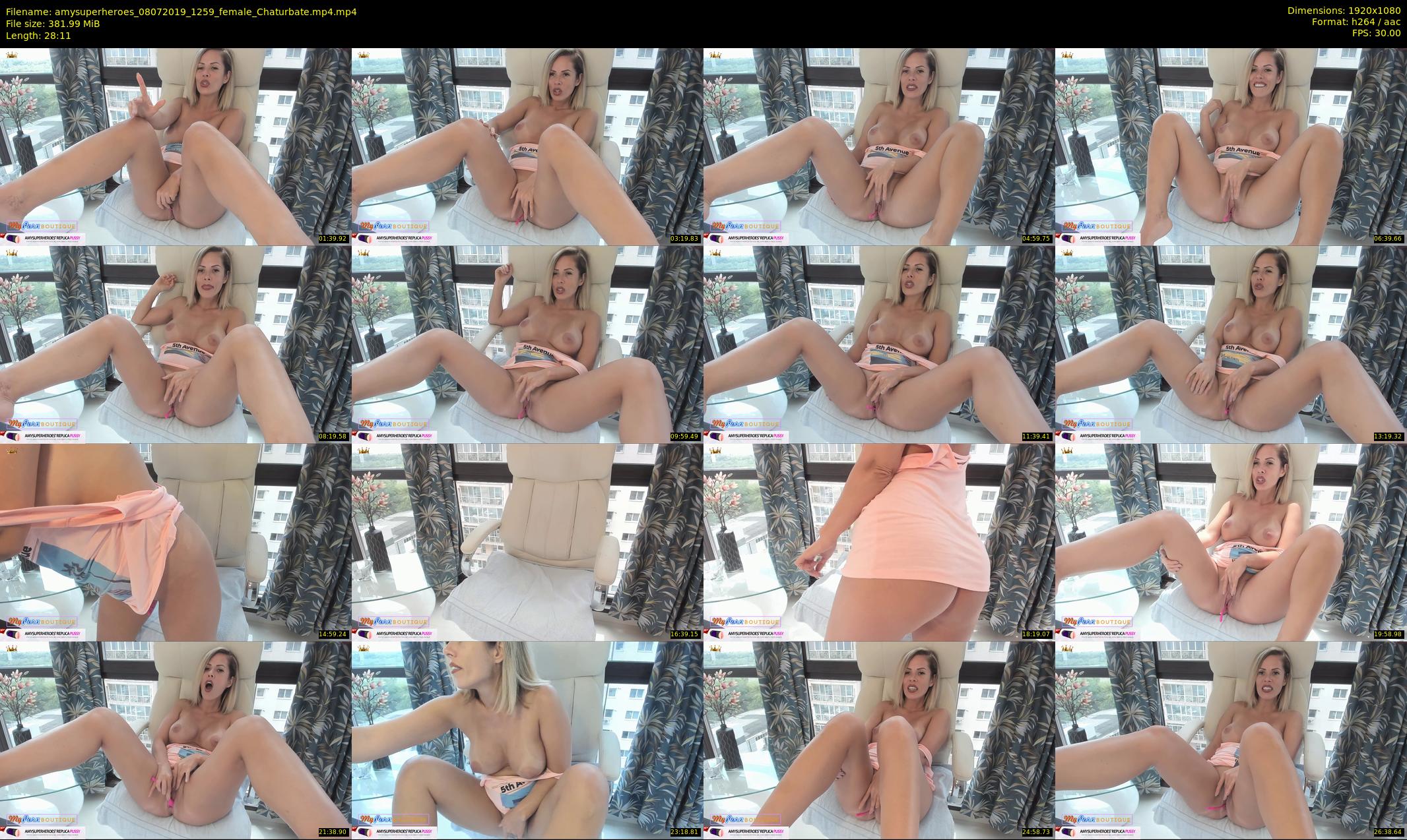 amysuperheroes — 29 minute Chaturbate female cam show recording, 1080p, Jul 8, 2019