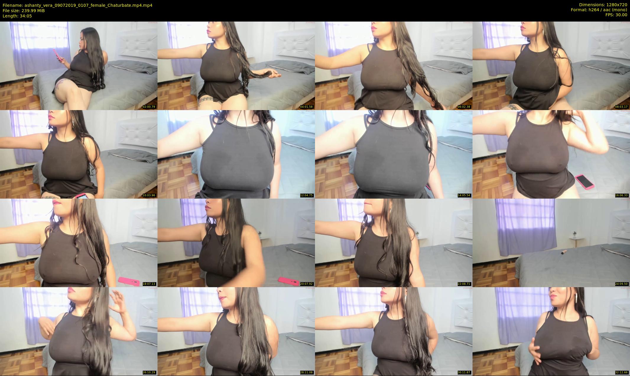 ashanty_vera — 35 minute Chaturbate couple cam show recording, 720p, Jul 9, 2019