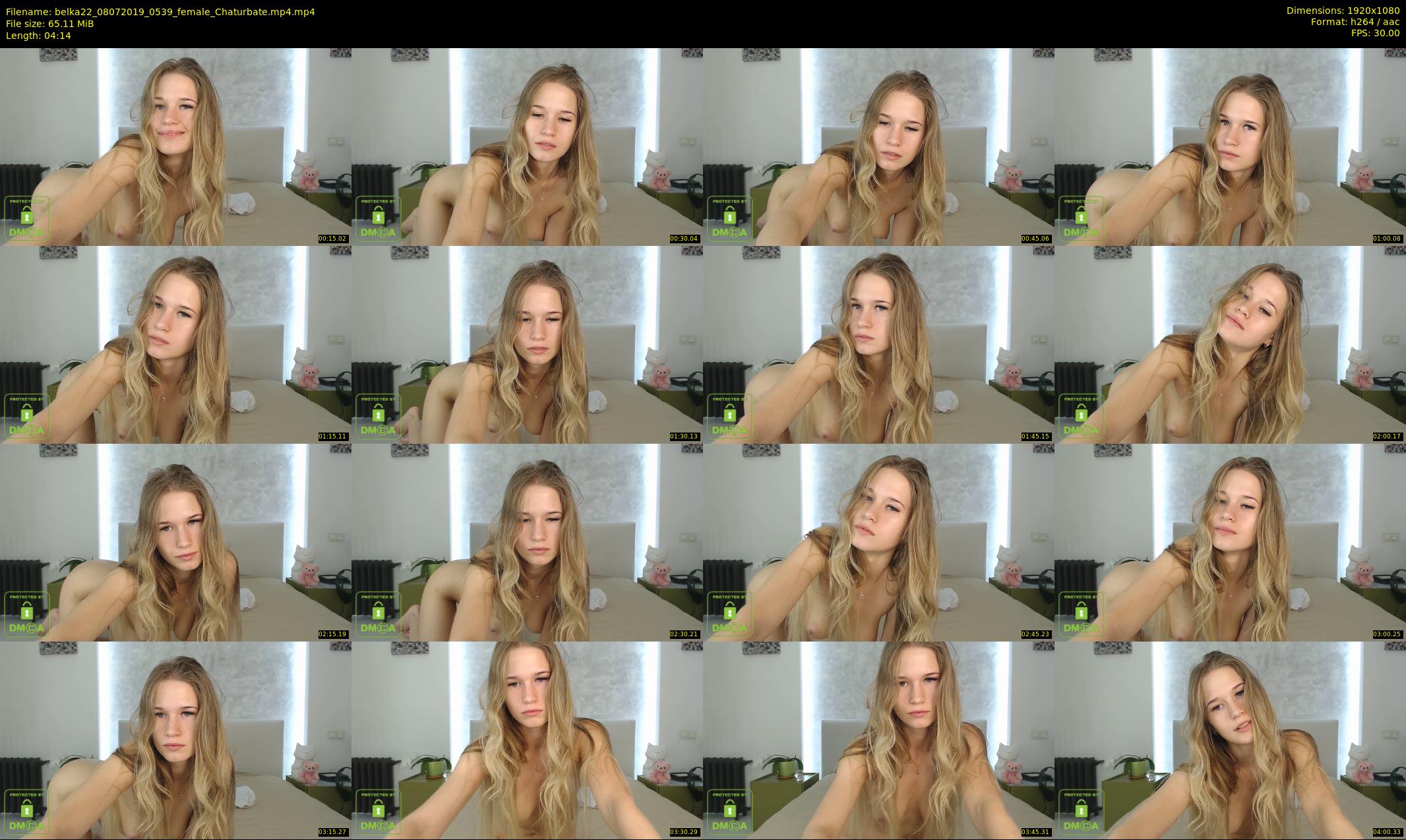 belka22 — 5 minute Chaturbate female cam show recording, 1080p, Jul 8, 2019