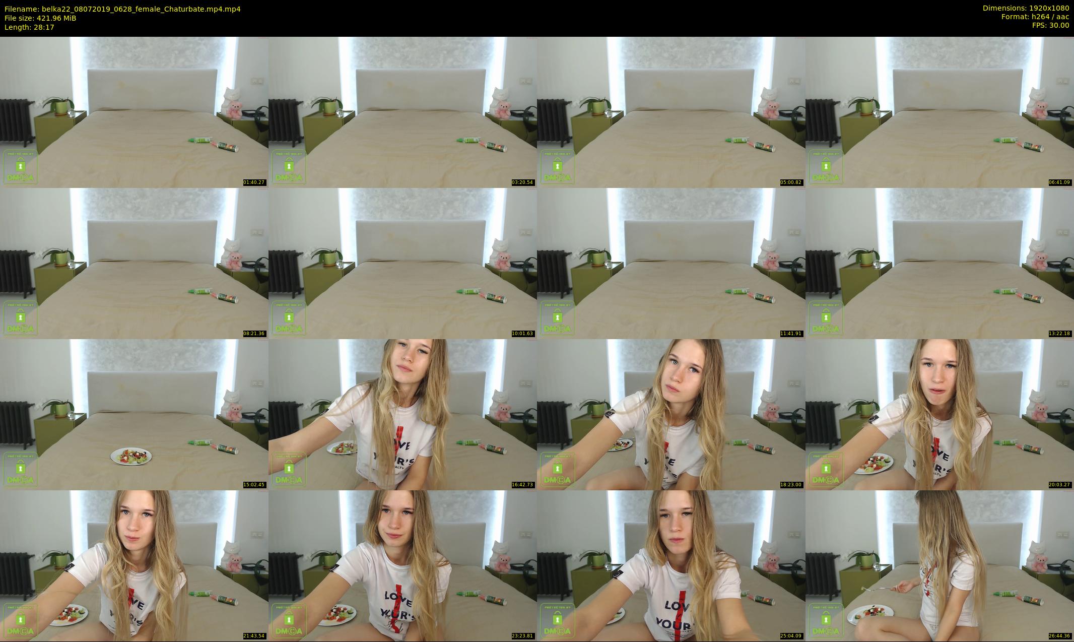 belka22 — 29 minute Chaturbate female cam show recording, 1080p, Jul 8, 2019