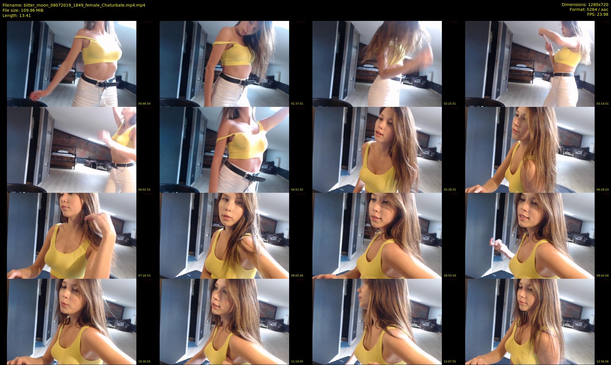 bitter_moon — 14 minute Chaturbate female cam show recording, 720p, Jul 8, 2019