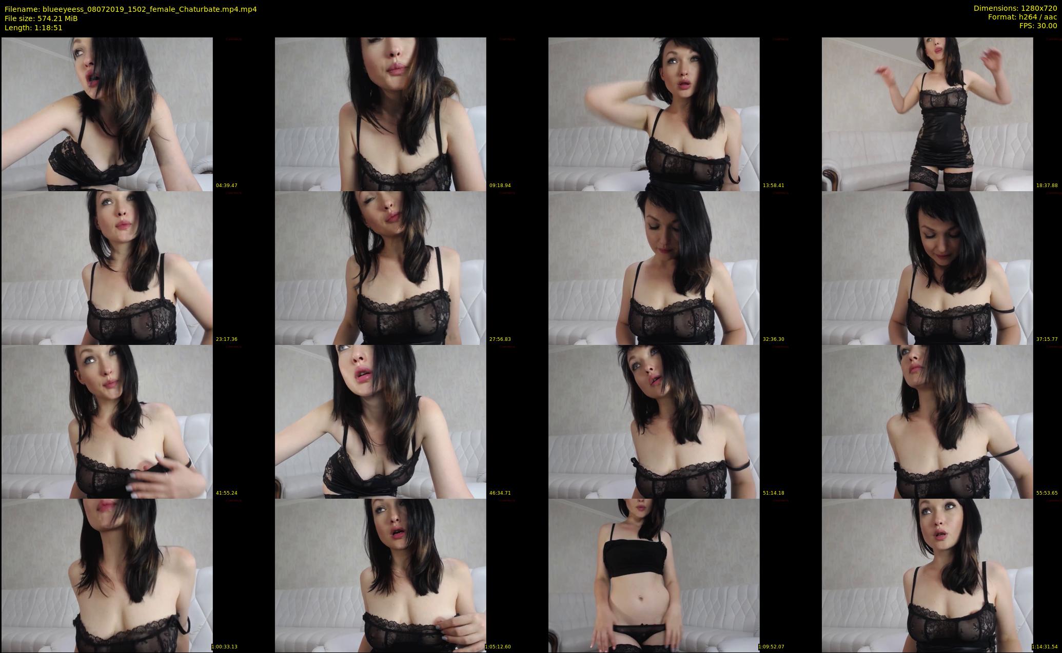 blueeyeess — 79 minute Chaturbate female cam show recording, 720p, Jul 8, 2019