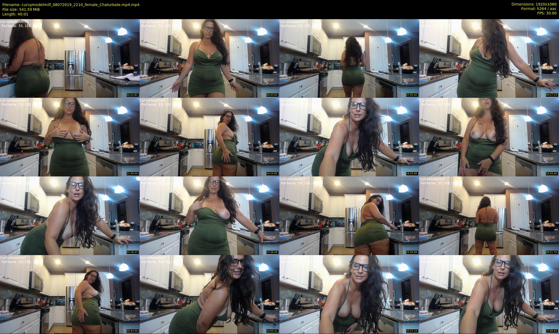 curvymodelmilf — 41 minute Chaturbate female cam show recording, 1080p, Jul 8, 2019