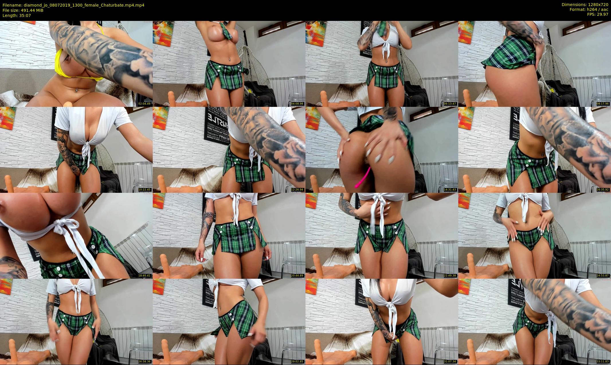 diamond_jo — 36 minute Chaturbate female cam show recording, 720p, Jul 8, 2019