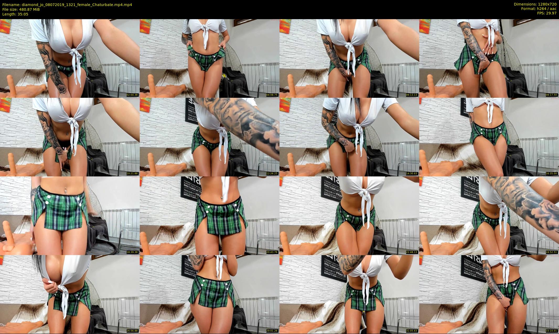 diamond_jo — 36 minute Chaturbate female cam show recording, 720p, Jul 8, 2019