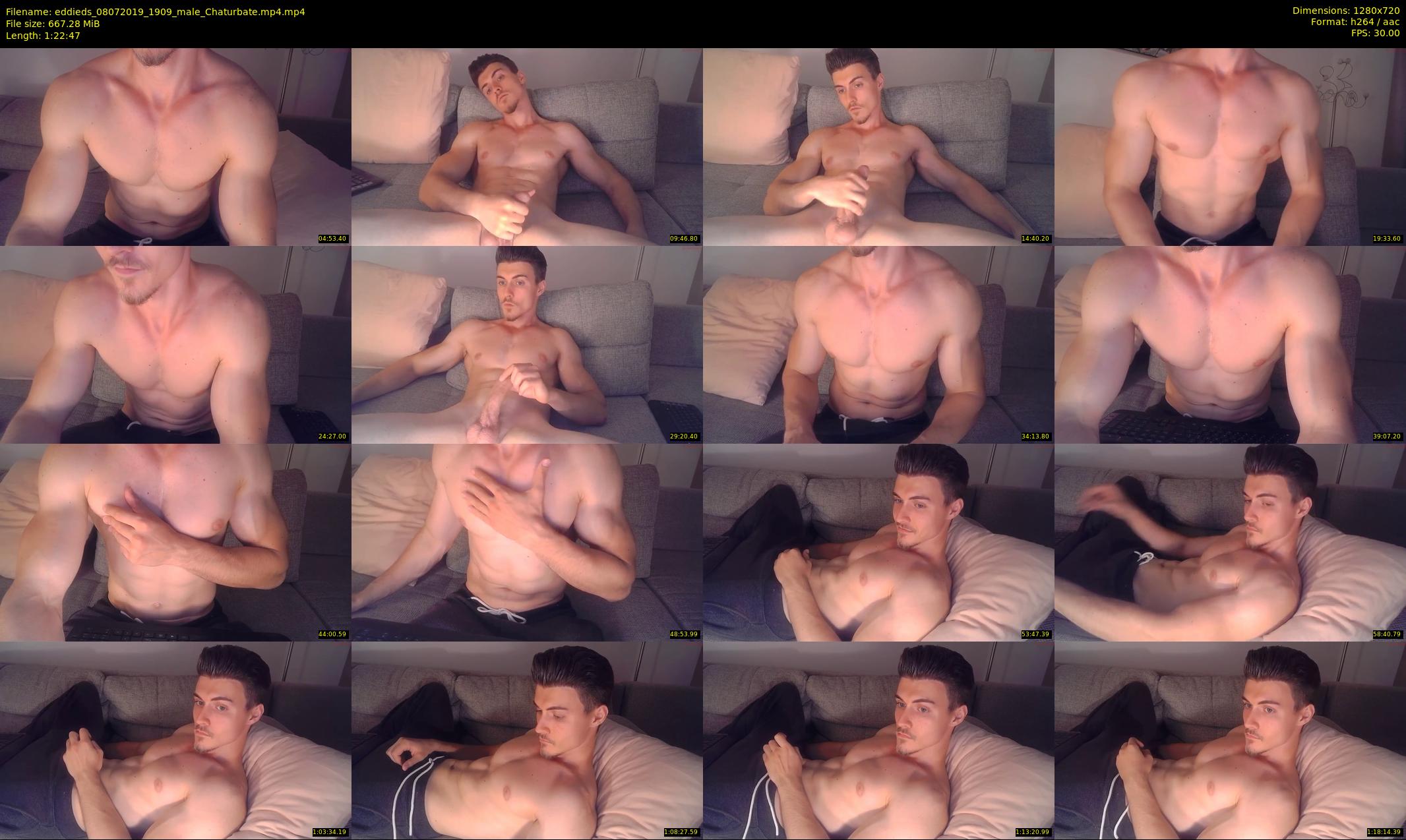 eddieds — 83 minute Chaturbate male cam show recording, 720p, Jul 8, 2019