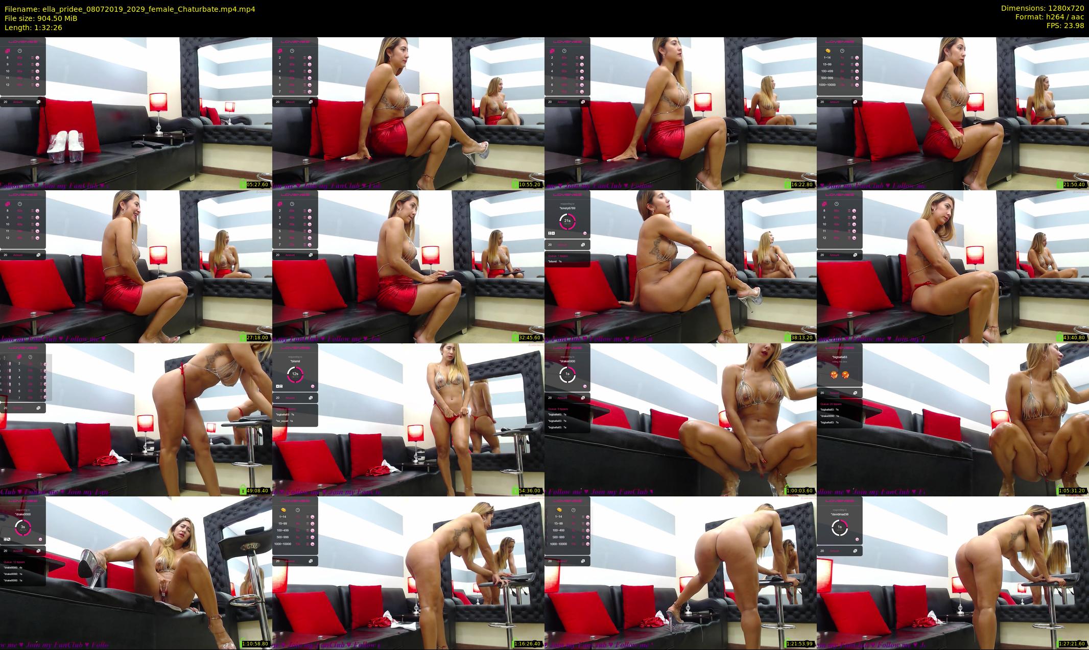 ella_pridee — 93 minute Chaturbate female cam show recording, 720p, Jul 8, 2019