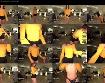 hannahjames710 — 15 minute Chaturbate female cam show recording, 4K, Jul 8, 2019