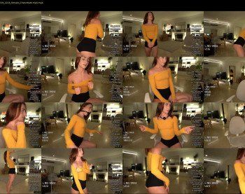 hannahjames710 — 15 minute Chaturbate female cam show recording, 4K, Jul 8, 2019