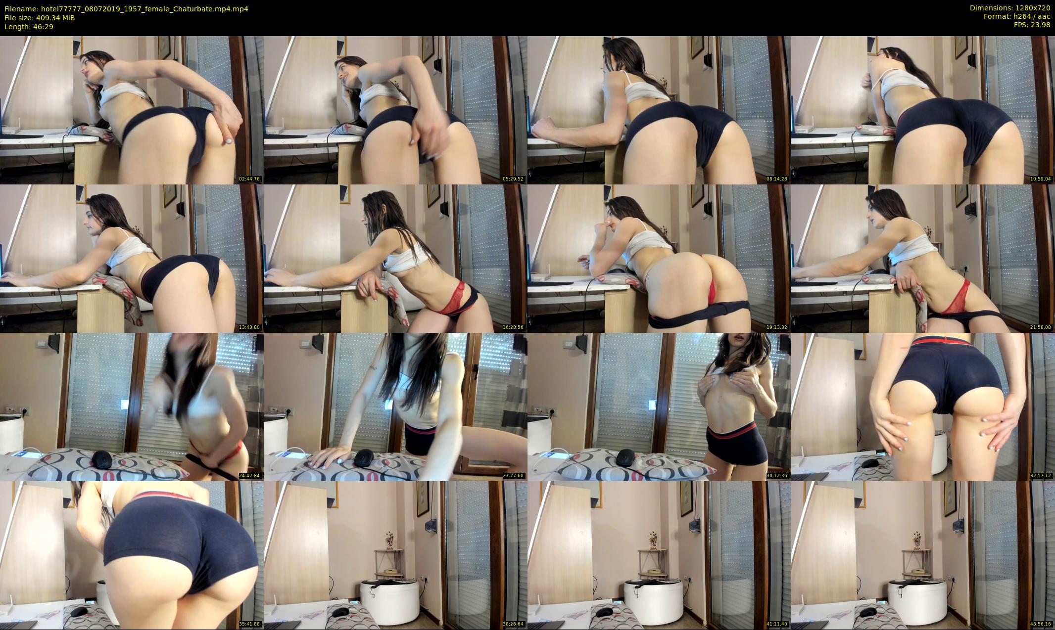 hotel77777 — 47 minute Chaturbate female cam show recording, 720p, Jul 8, 2019