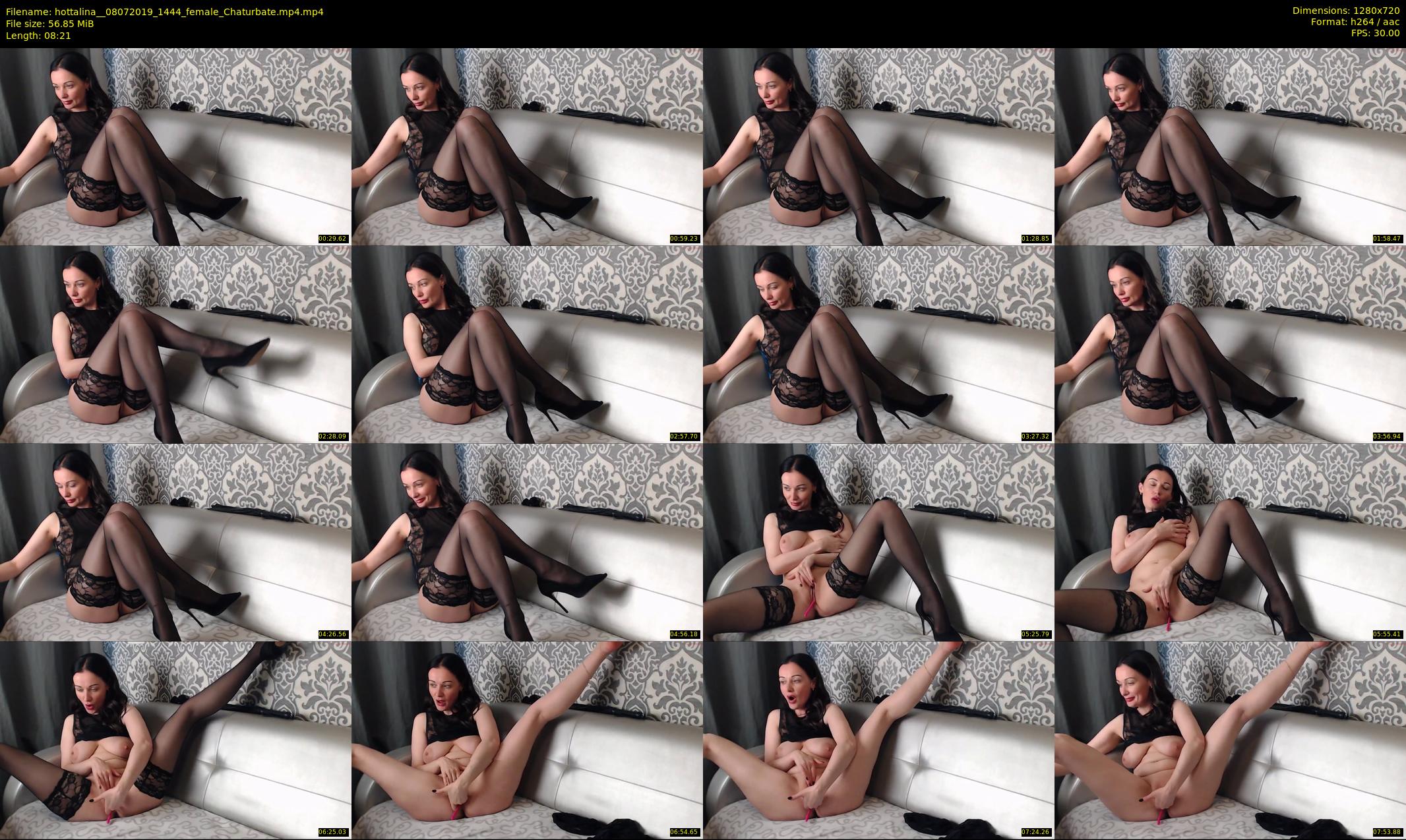 hottalina_ — 9 minute Chaturbate female cam show recording, 720p, Jul 8, 2019