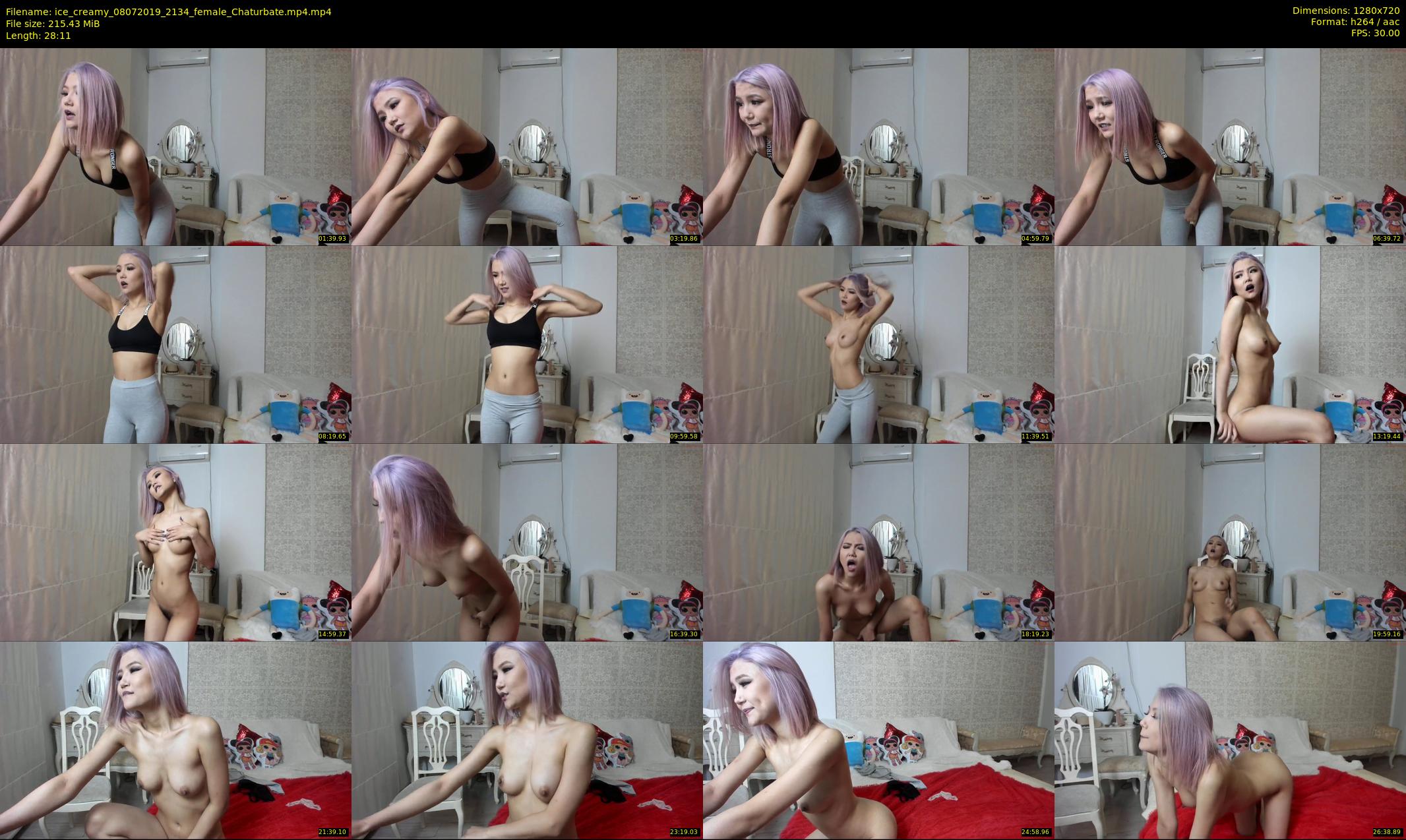 ice_creamy — 29 minute Chaturbate female cam show recording, 720p, Jul 8, 2019