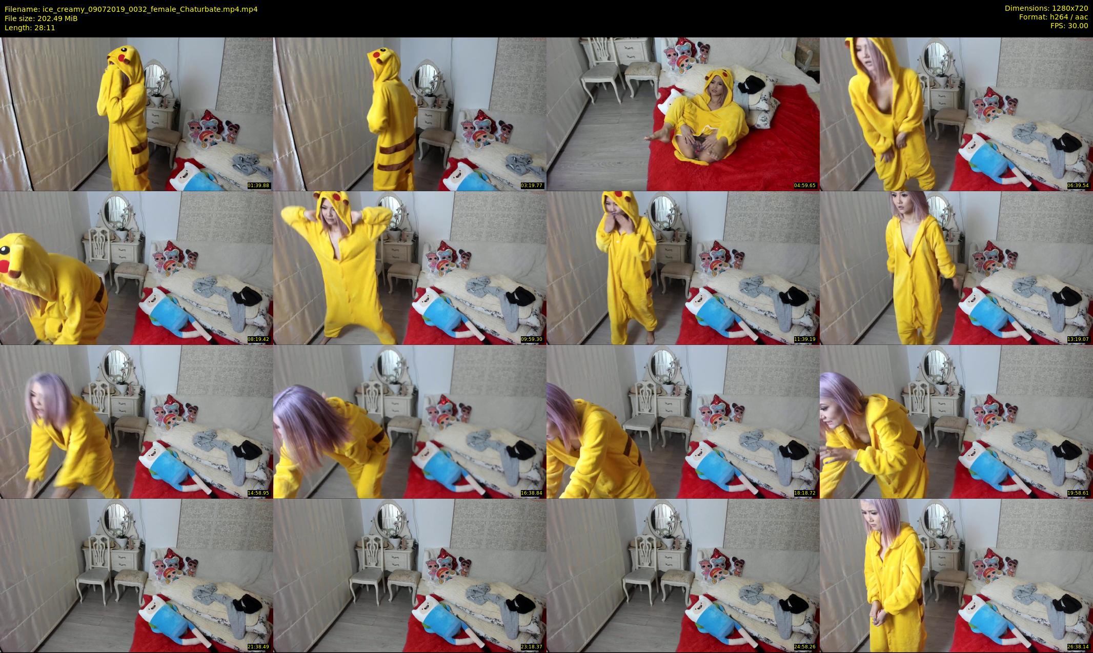 ice_creamy — 29 minute Chaturbate female cam show recording, 720p, Jul 9, 2019