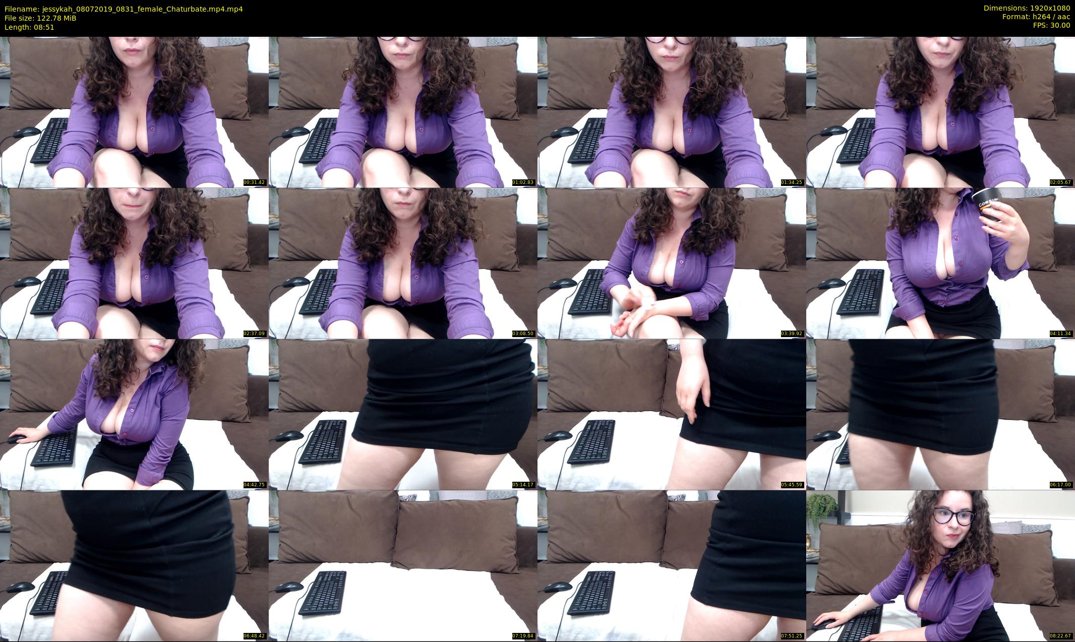 jessykah — 9 minute Chaturbate female cam show recording, 1080p, Jul 8, 2019