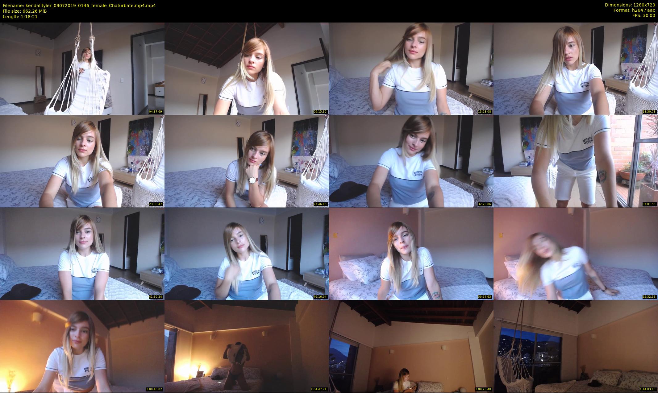 kendalltyler — 79 minute Chaturbate female cam show recording, 720p, Jul 9, 2019