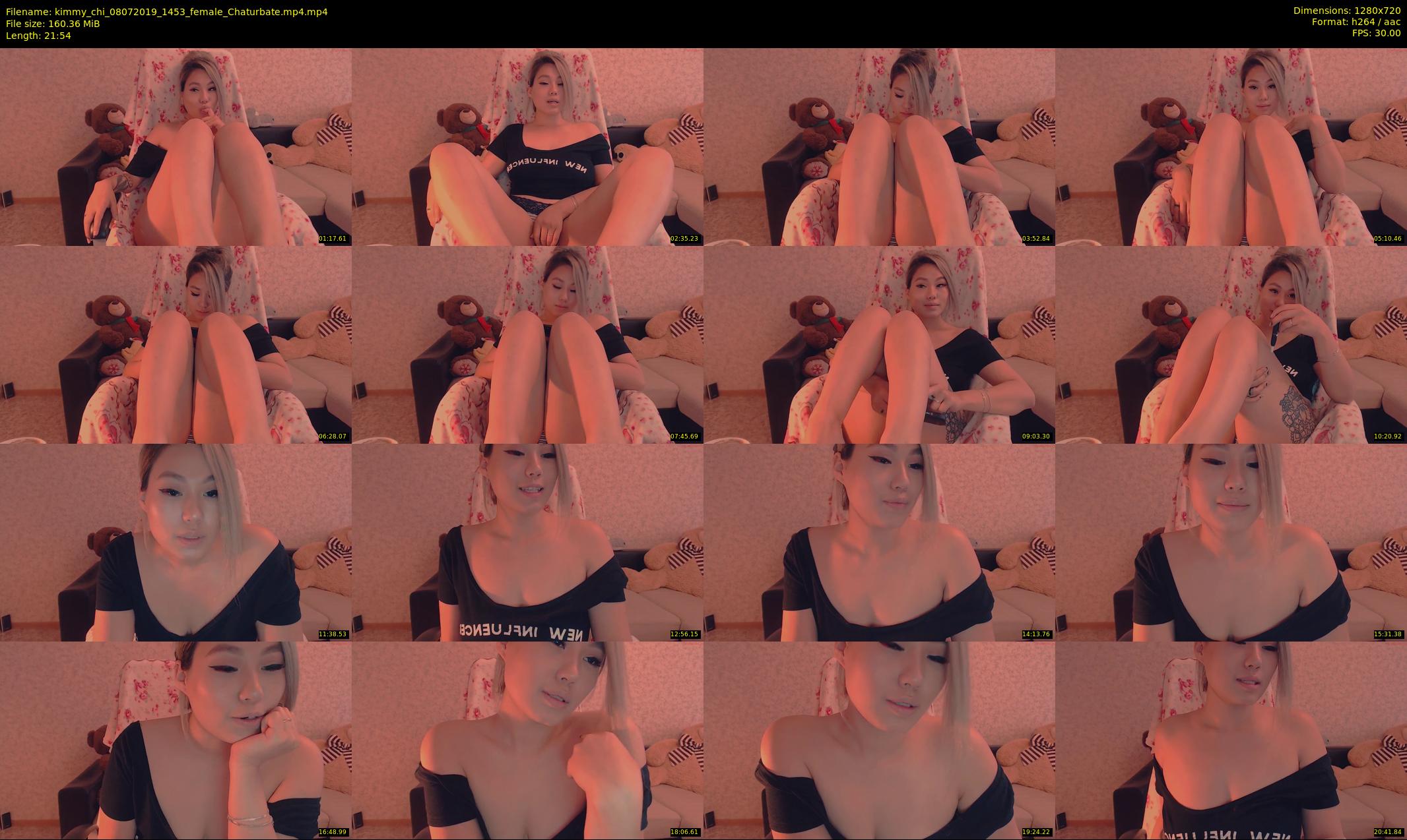 kimmy_chi — 22 minute Chaturbate female cam show recording, 720p, Jul 8, 2019