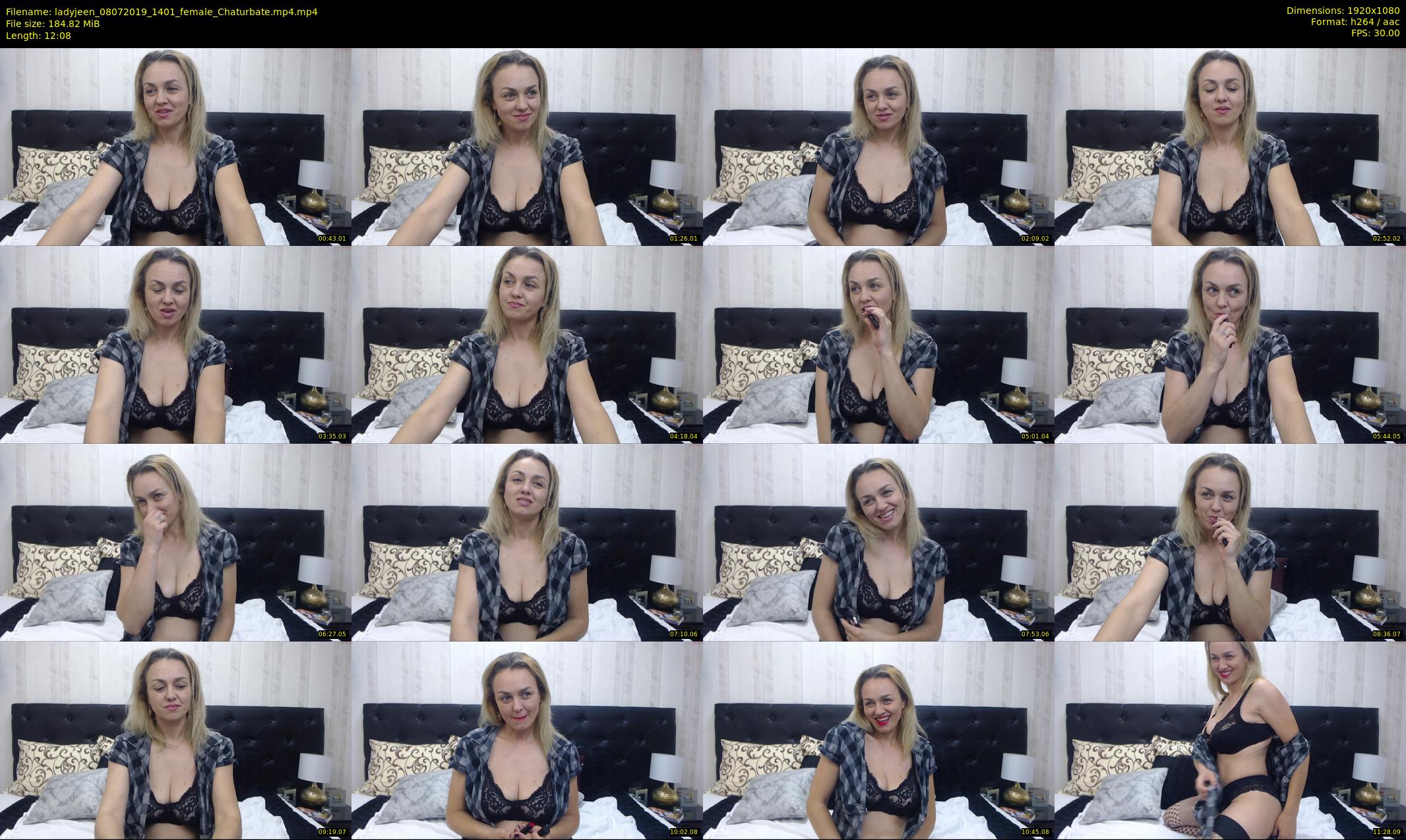 ladyjeen — 13 minute Chaturbate female cam show recording, 1080p, Jul 8, 2019