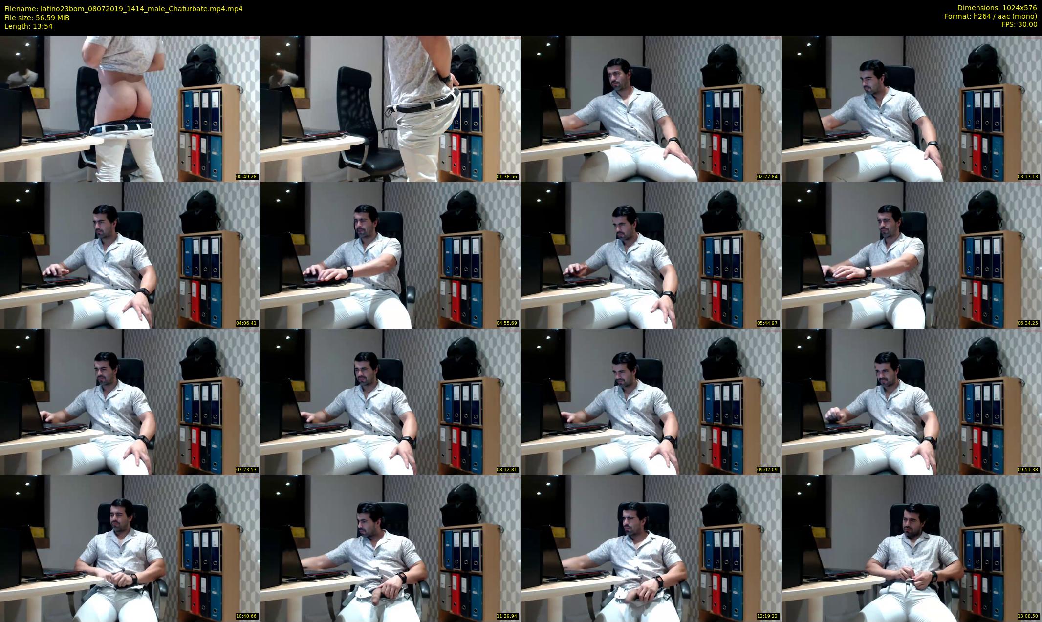 latino23bom — 14 minute Chaturbate male cam show recording, 480p, Jul 8, 2019