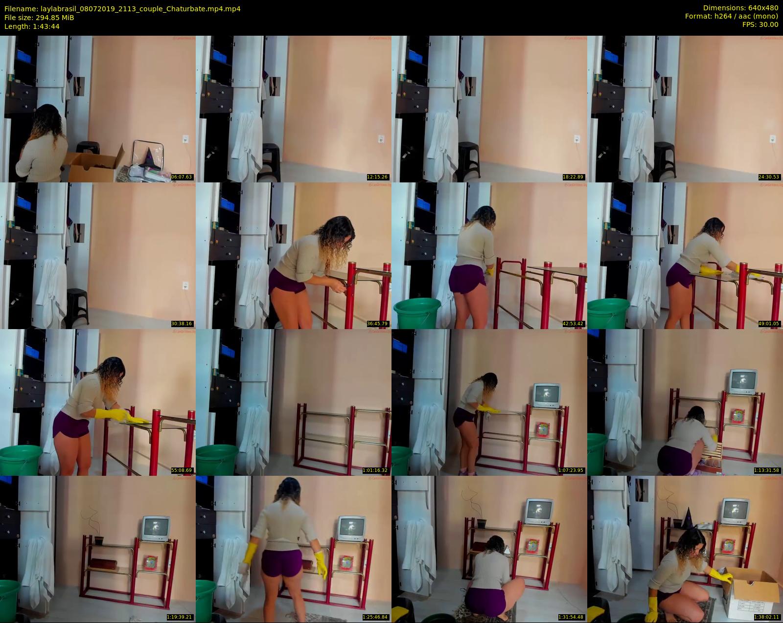 laylabrasil — 104 minute Chaturbate female cam show recording, 480p, Jul 8, 2019