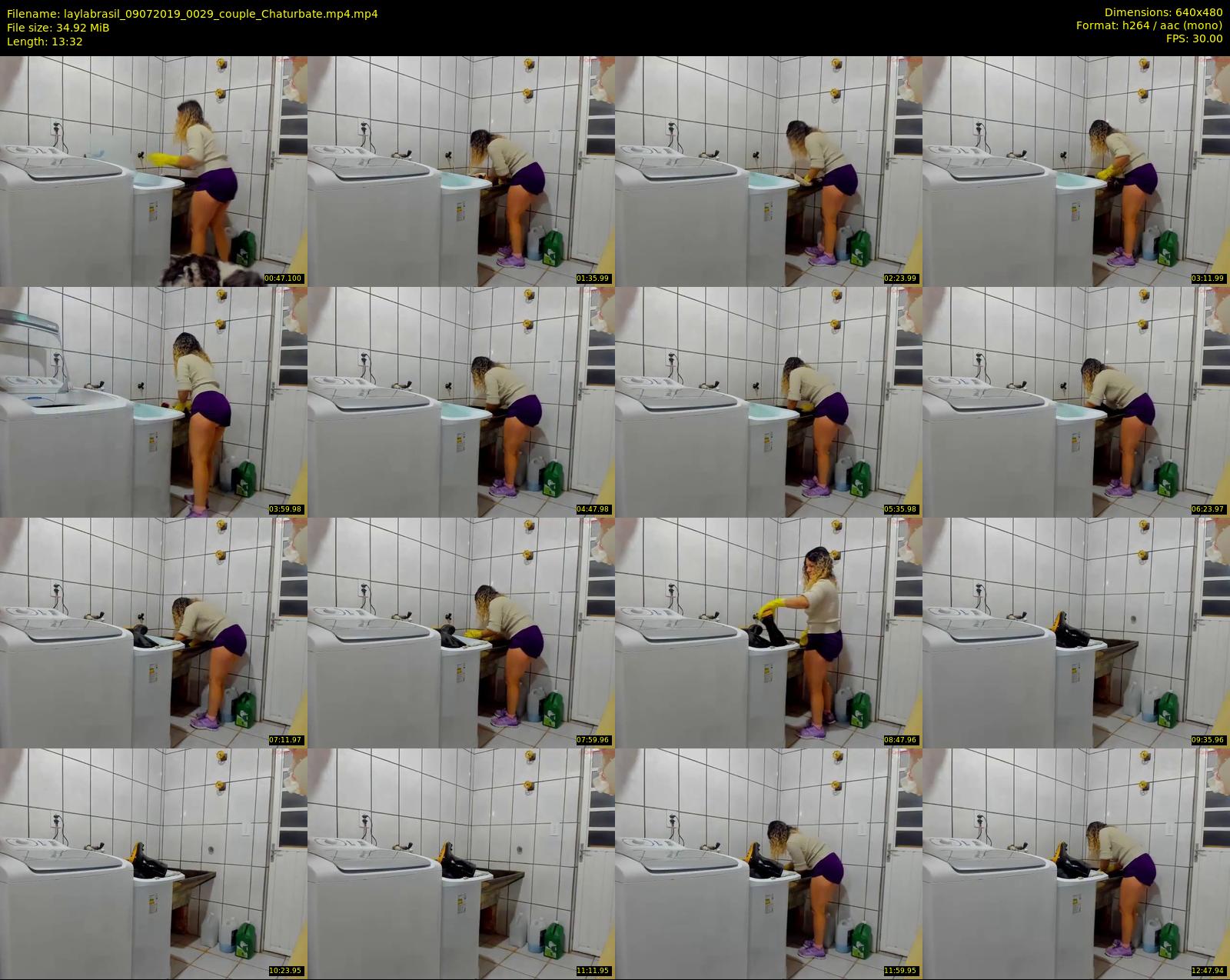 laylabrasil — 14 minute Chaturbate female cam show recording, 480p, Jul 9, 2019