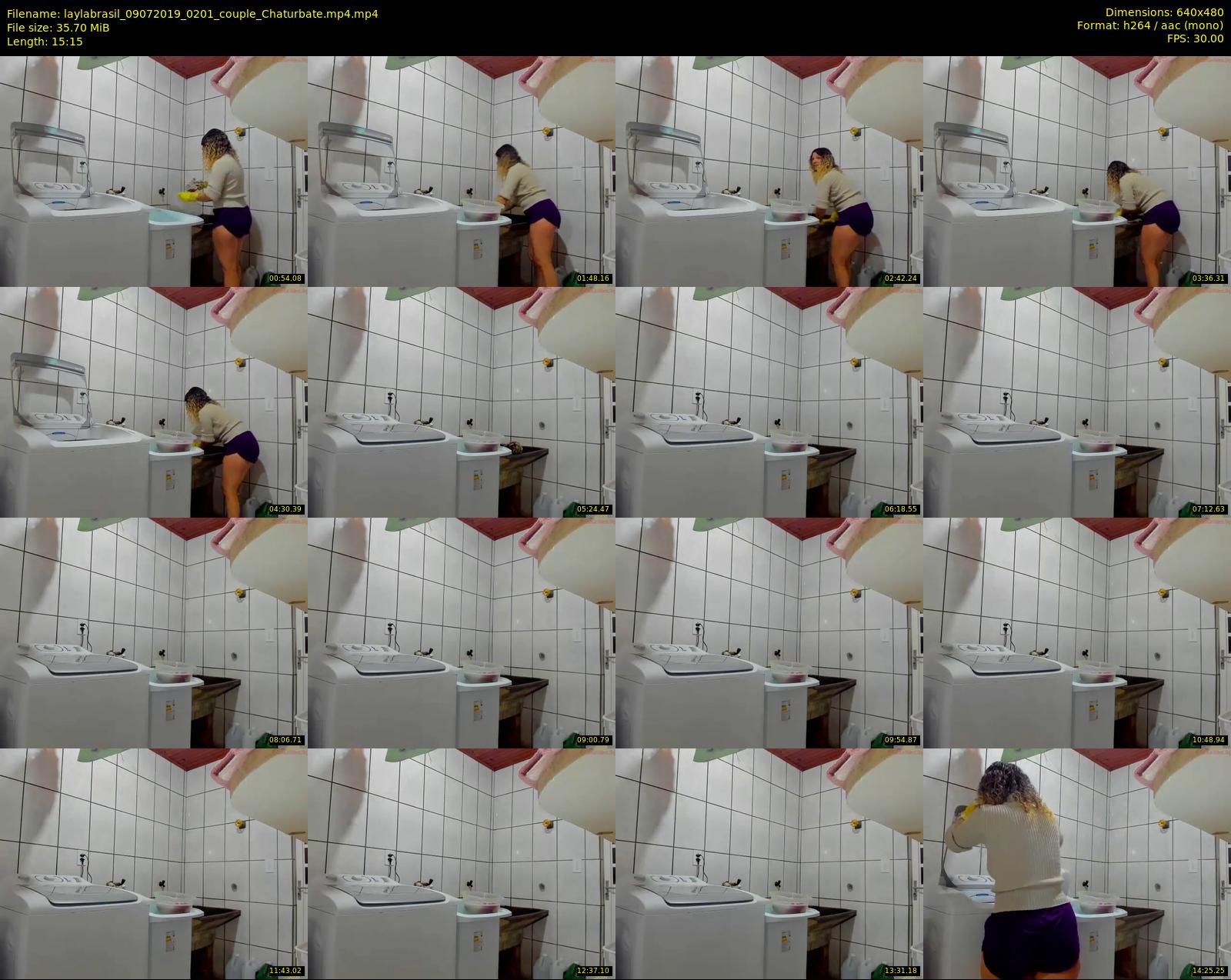 laylabrasil — 16 minute Chaturbate female cam show recording, 480p, Jul 9, 2019
