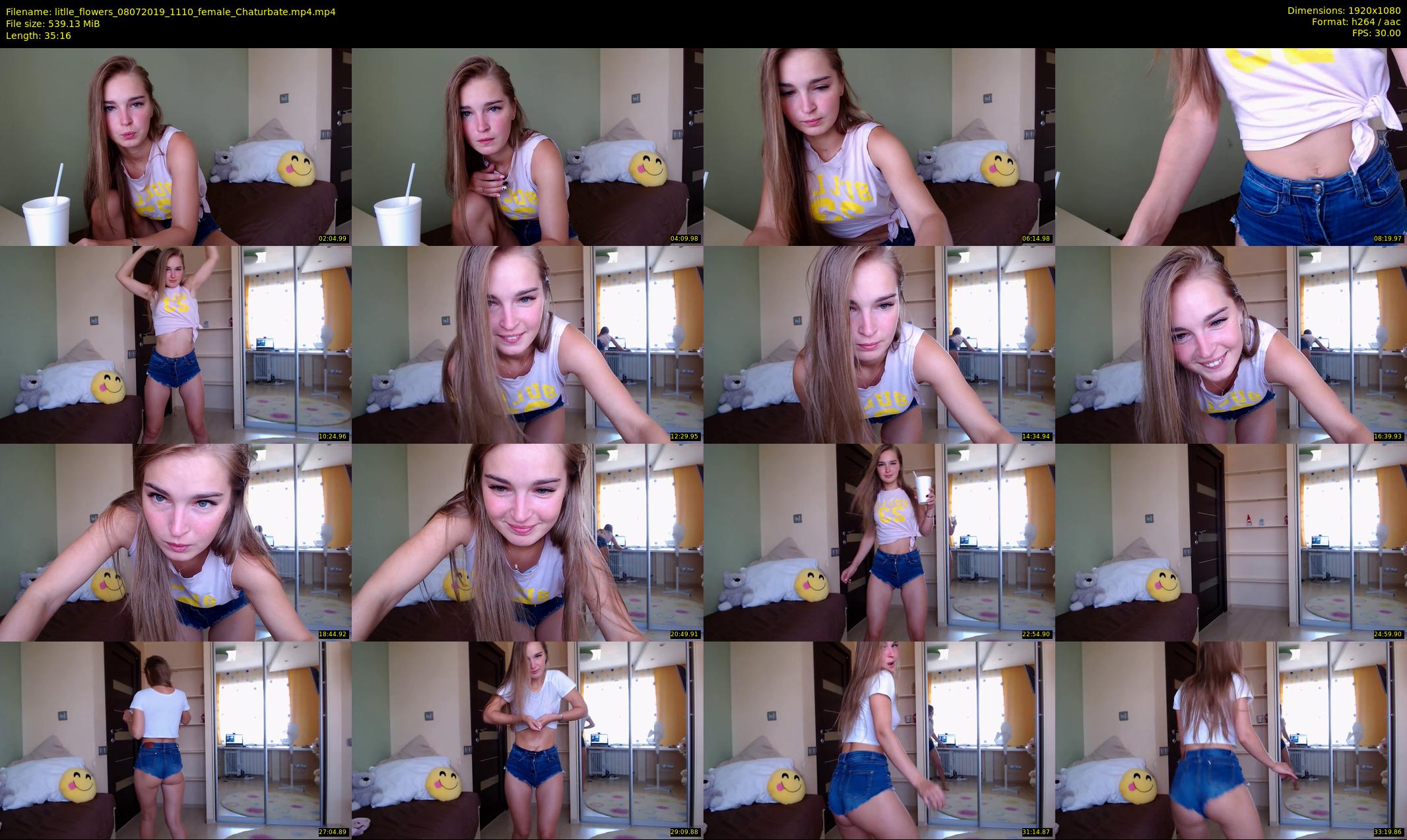 litlle_flowers — 36 minute Chaturbate female cam show recording, 1080p, Jul 8, 2019