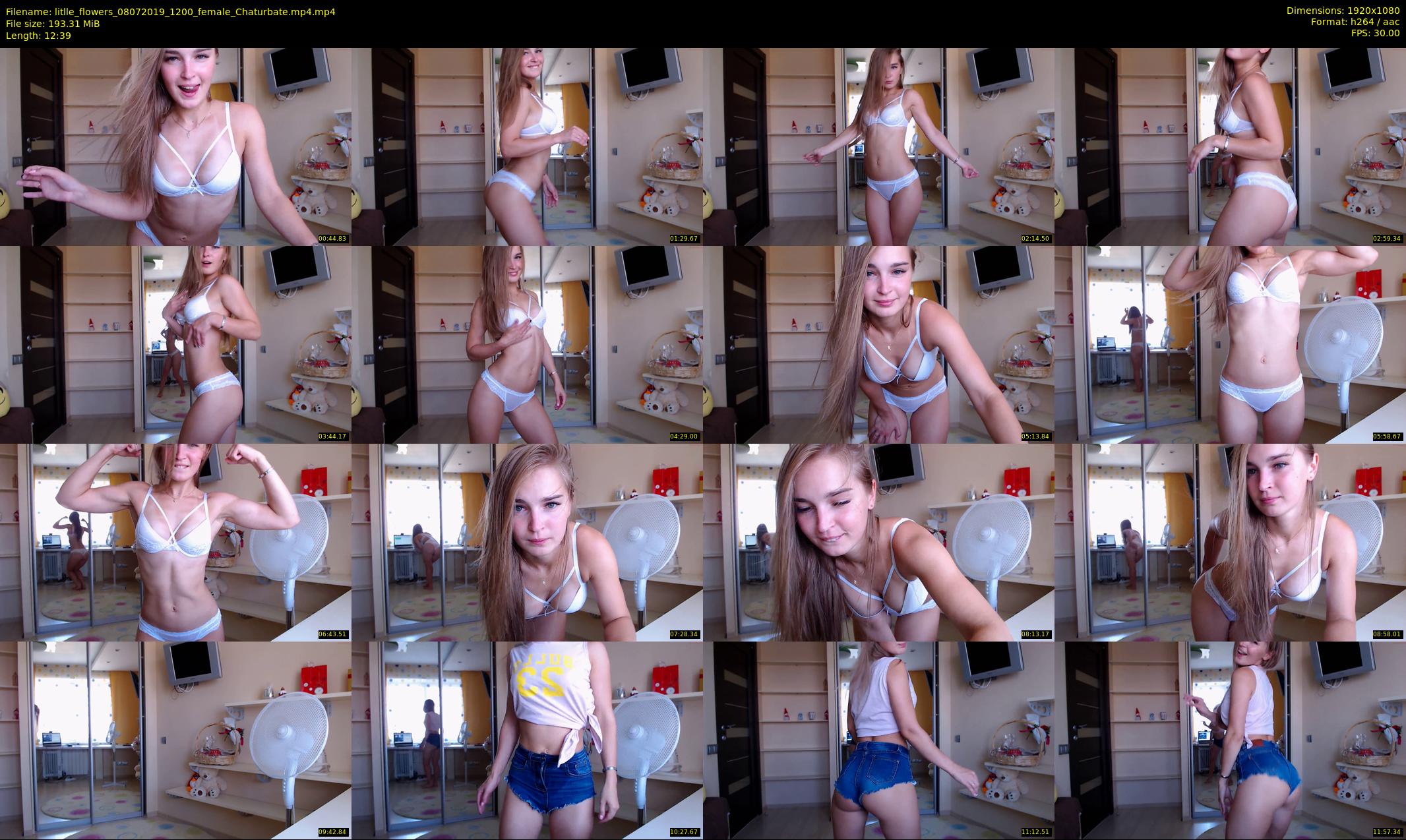 litlle_flowers — 13 minute Chaturbate female cam show recording, 1080p, Jul 8, 2019