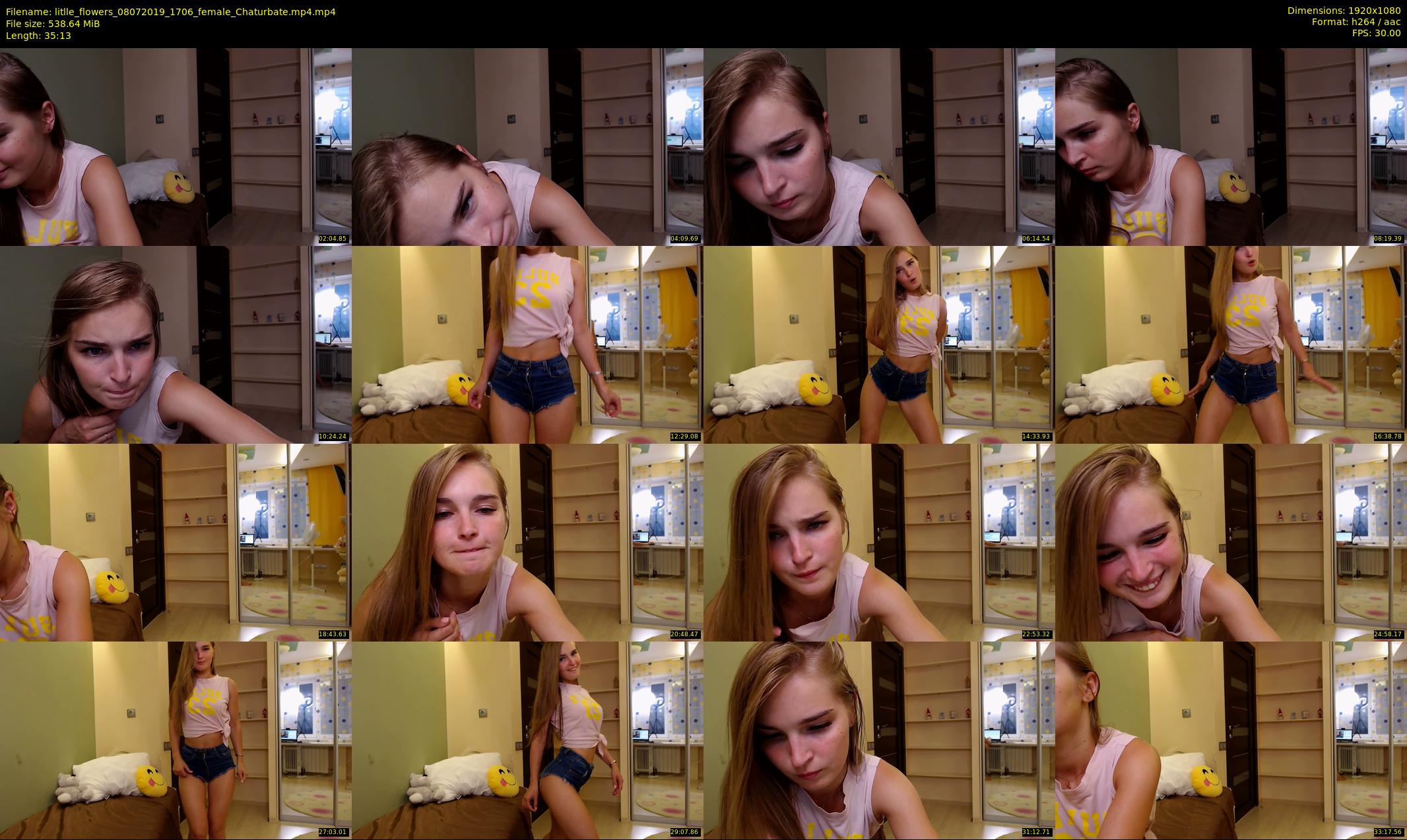 litlle_flowers — 36 minute Chaturbate female cam show recording, 1080p, Jul 8, 2019