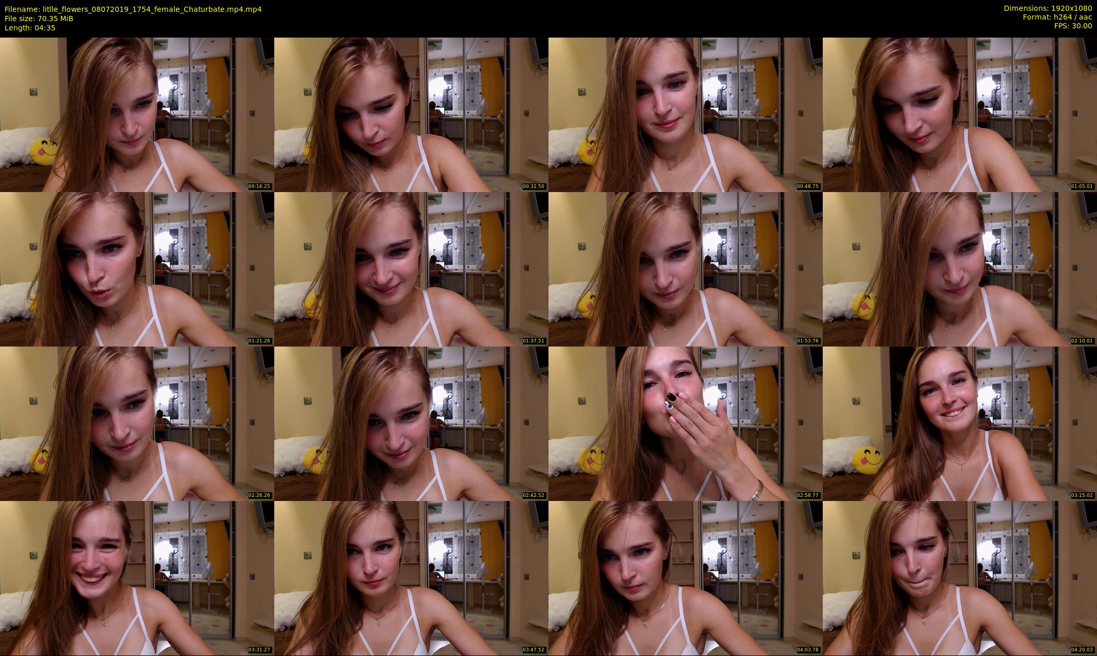 litlle_flowers — 5 minute Chaturbate female cam show recording, 1080p, Jul 8, 2019
