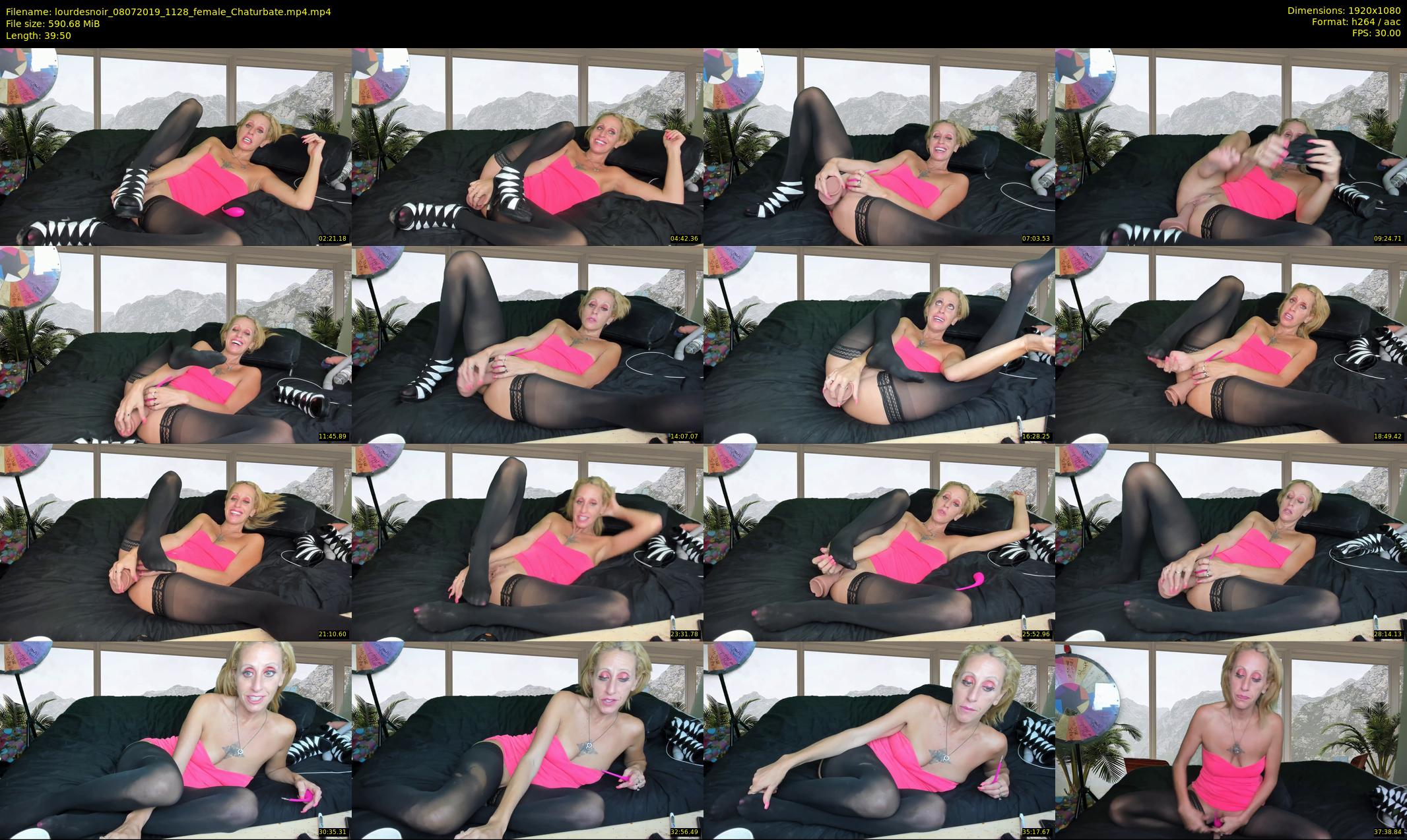 lourdesnoir — 40 minute Chaturbate female cam show recording, 1080p, Jul 8, 2019
