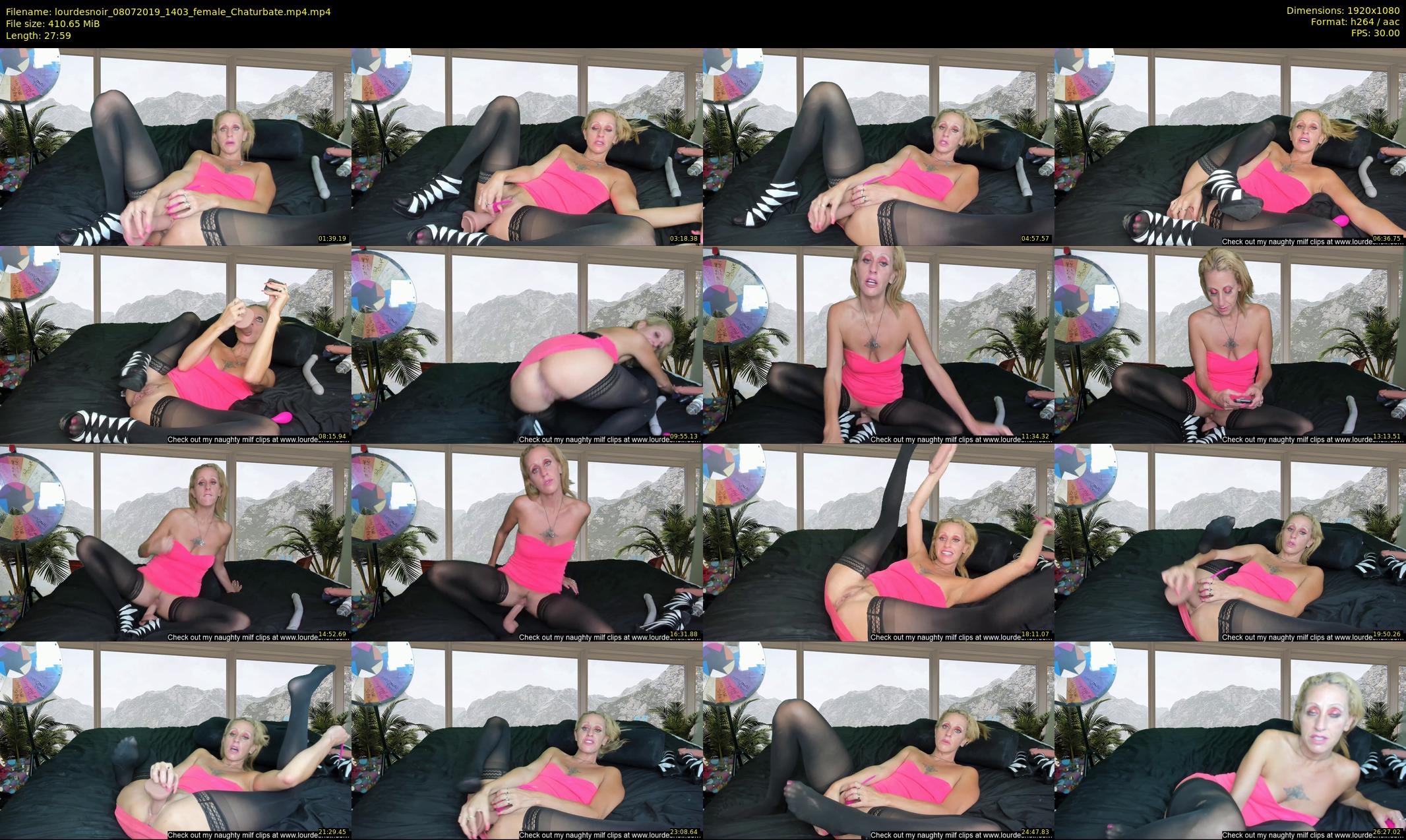 lourdesnoir — 28 minute Chaturbate female cam show recording, 1080p, Jul 8, 2019