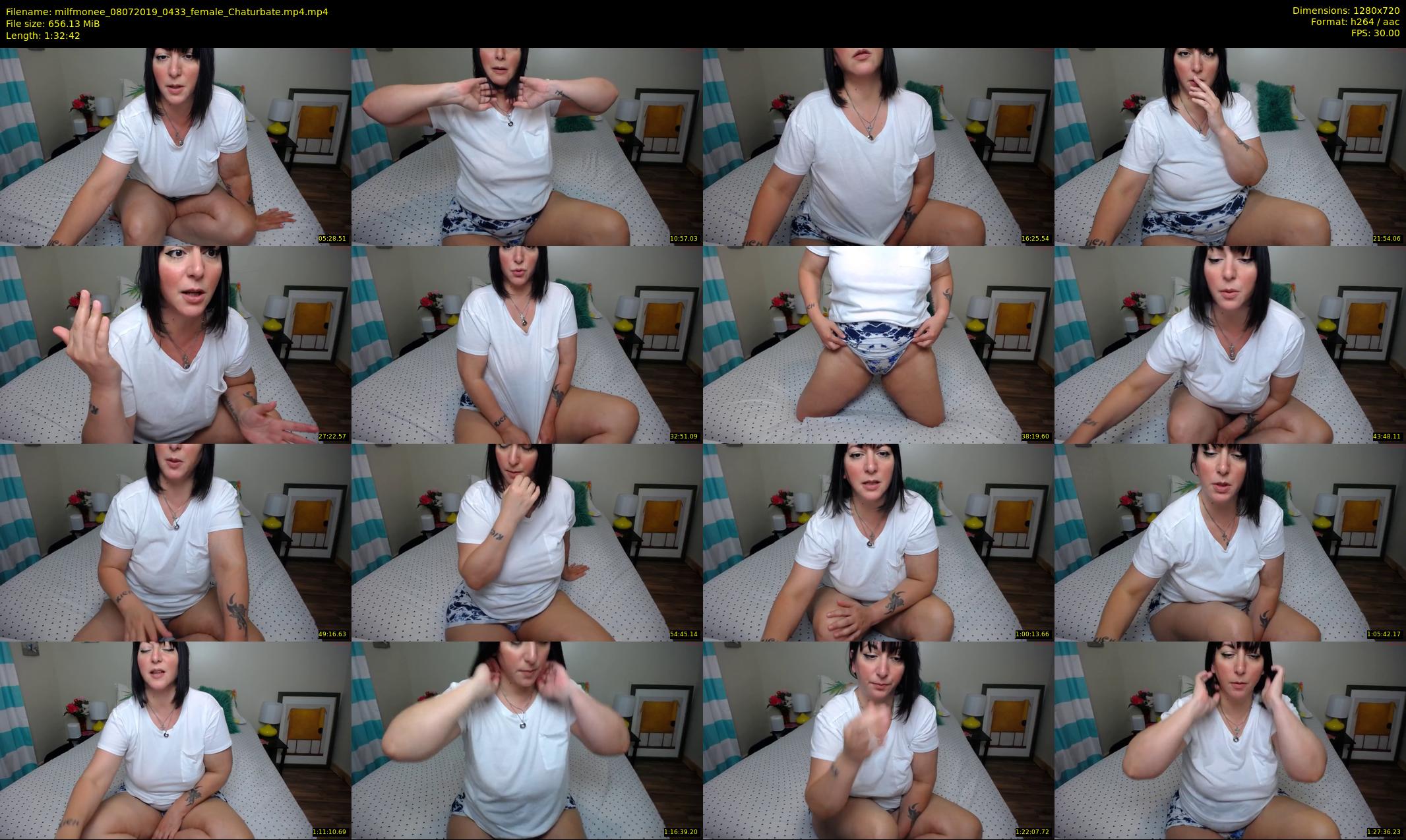 milfmonee — 93 minute Chaturbate female cam show recording, 720p, Jul 8, 2019