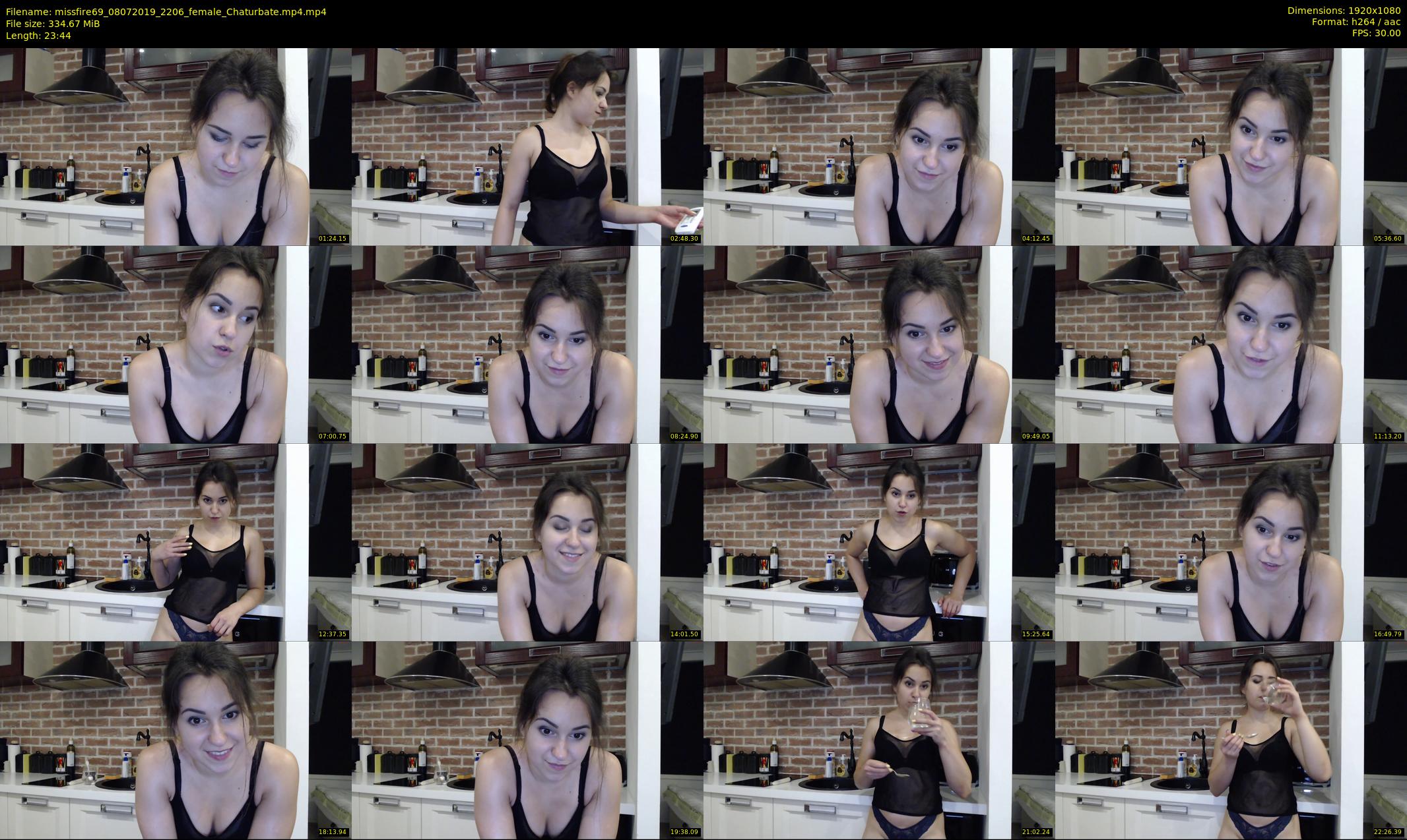 missfire69 — 24 minute Chaturbate female cam show recording, 1080p, Jul 8, 2019