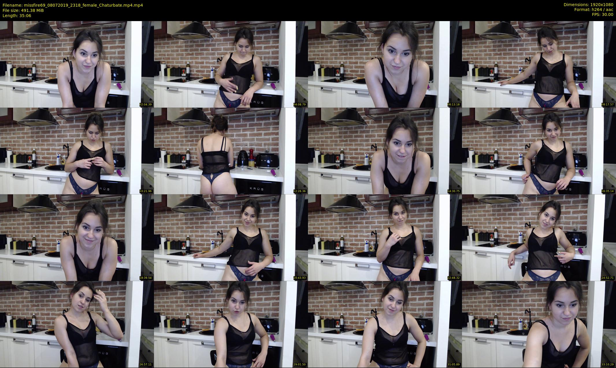 missfire69 — 36 minute Chaturbate female cam show recording, 1080p, Jul 8, 2019