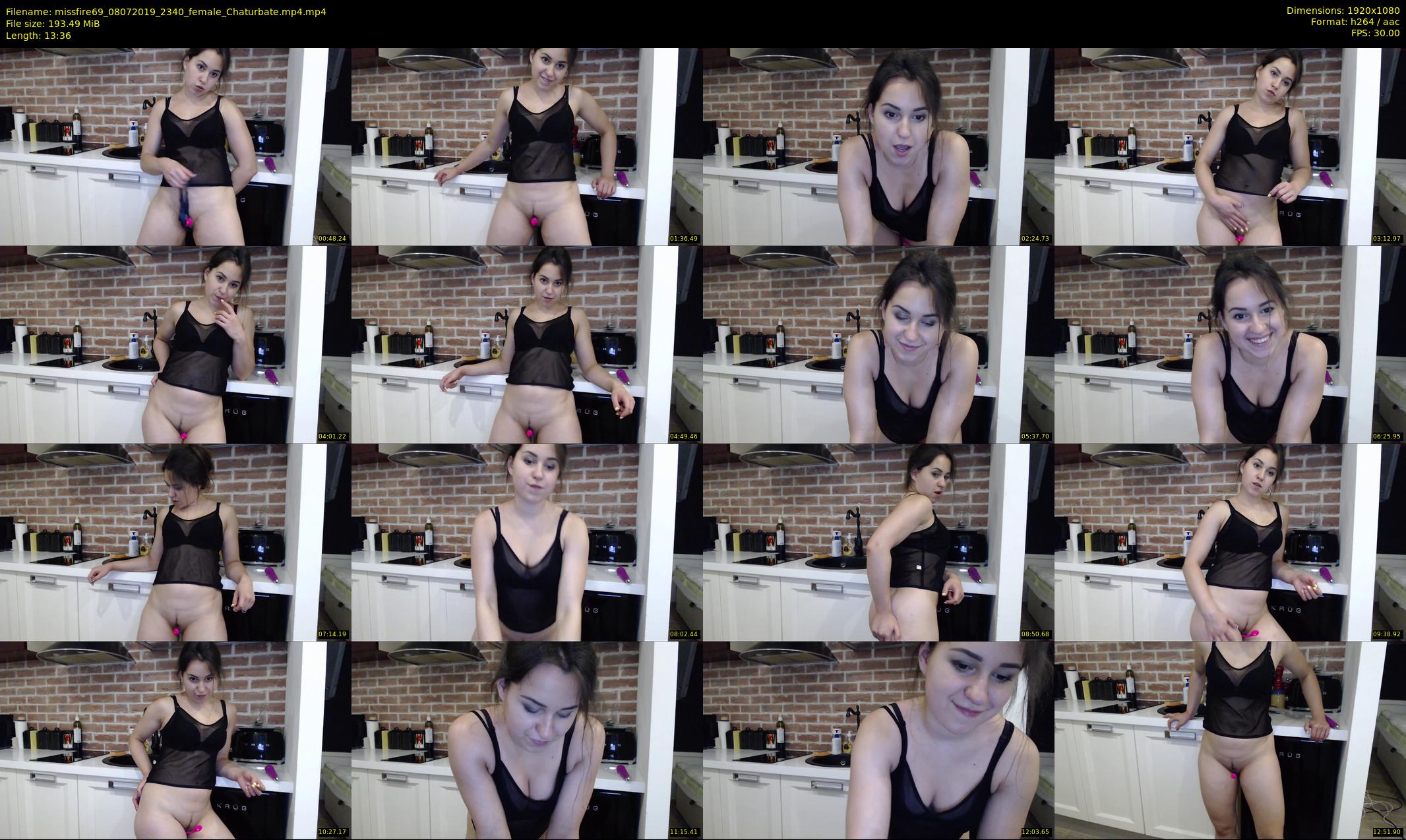 missfire69 — 14 minute Chaturbate female cam show recording, 1080p, Jul 8, 2019