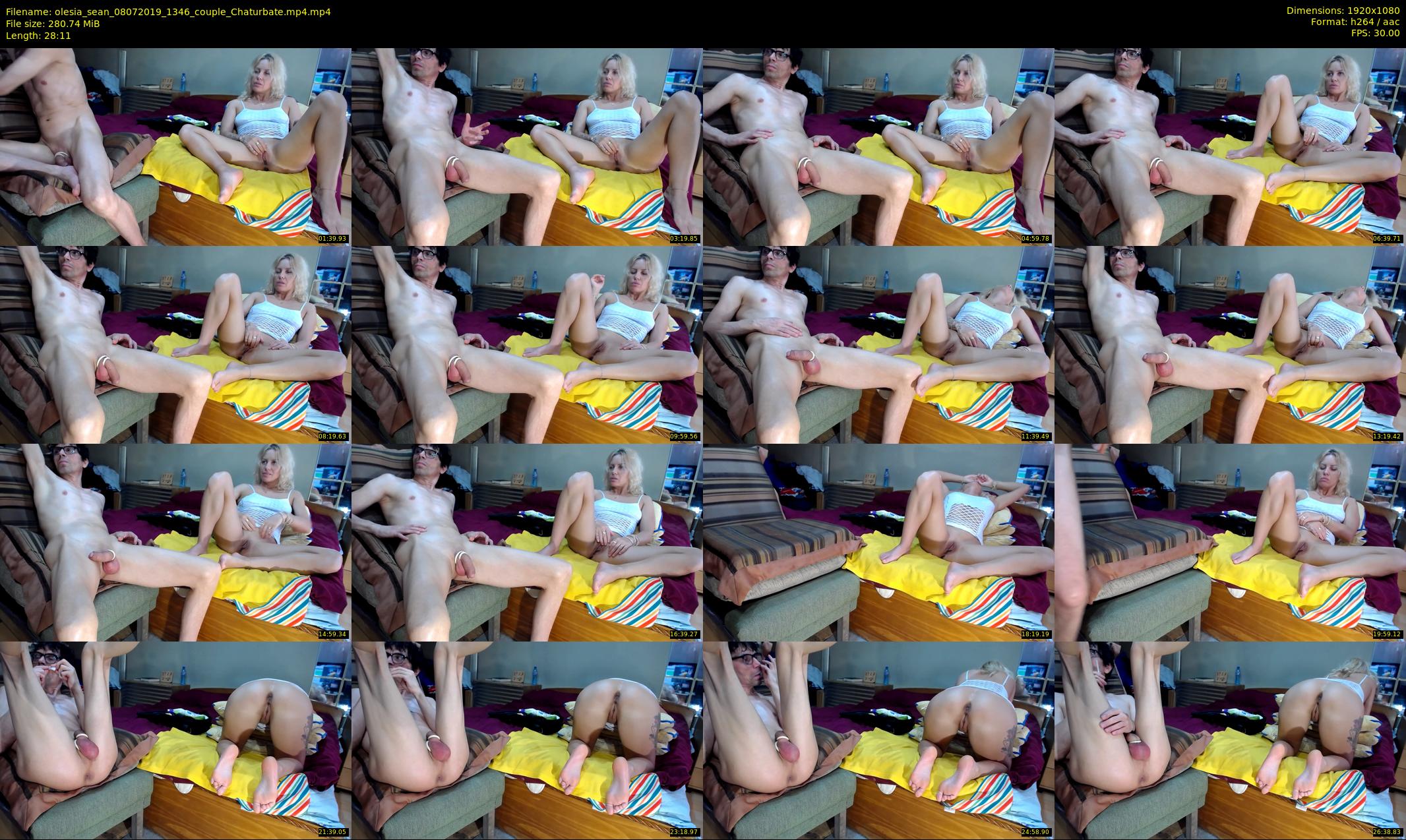olesia_sean — 29 minute Chaturbate couple cam show recording, 1080p, Jul 8, 2019