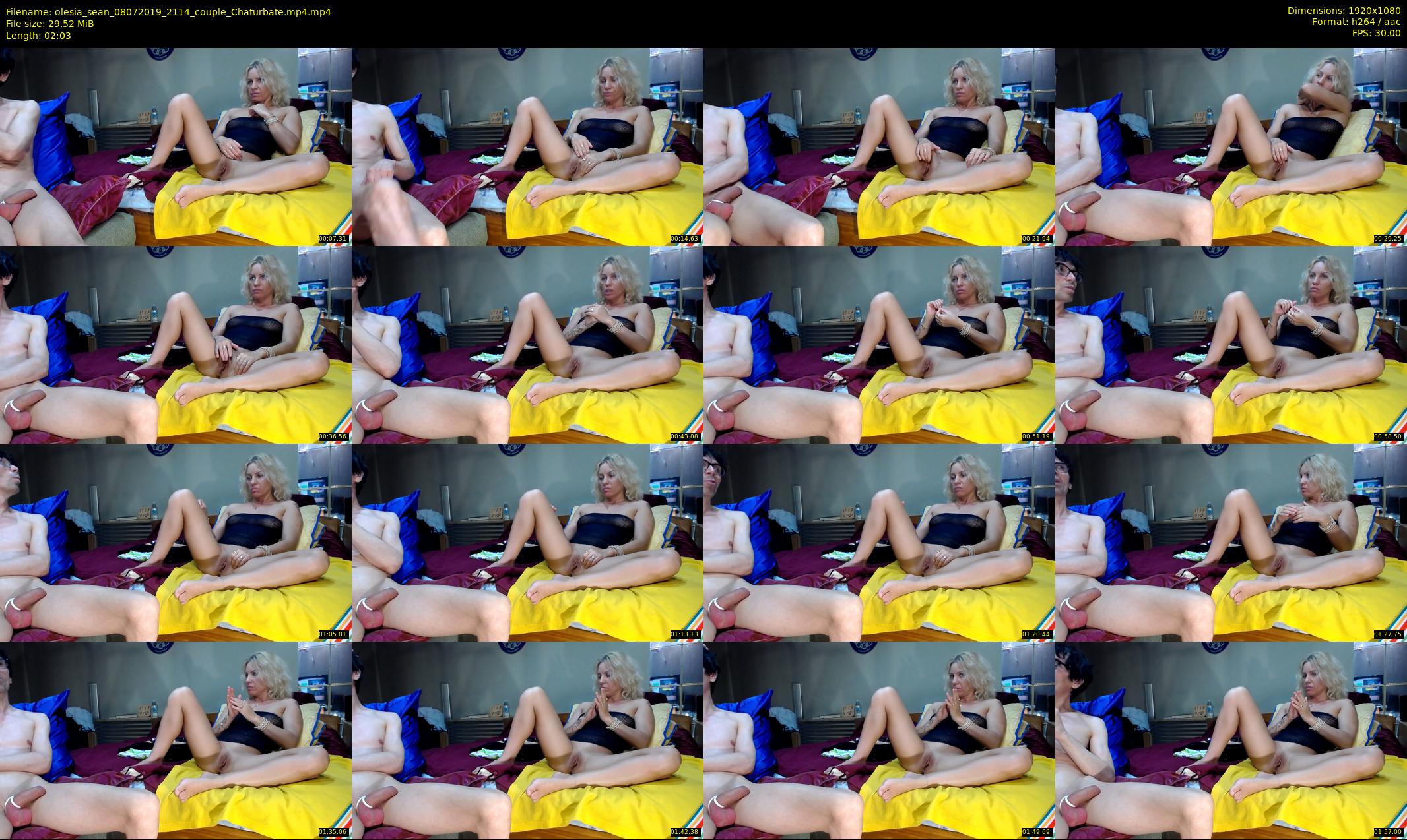 olesia_sean — 3 minute Chaturbate couple cam show recording, 1080p, Jul 8, 2019