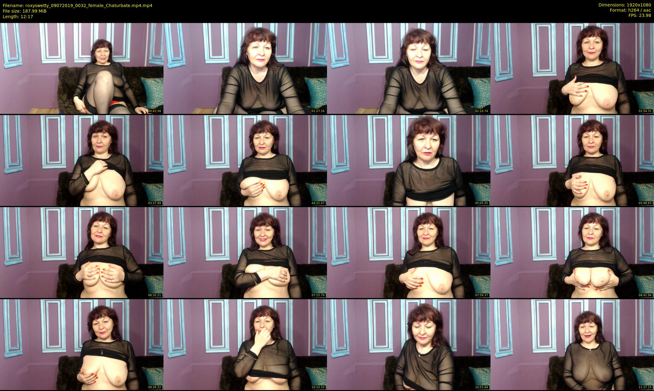 roxyswetty — 13 minute Chaturbate female cam show recording, 1080p, Jul 9, 2019