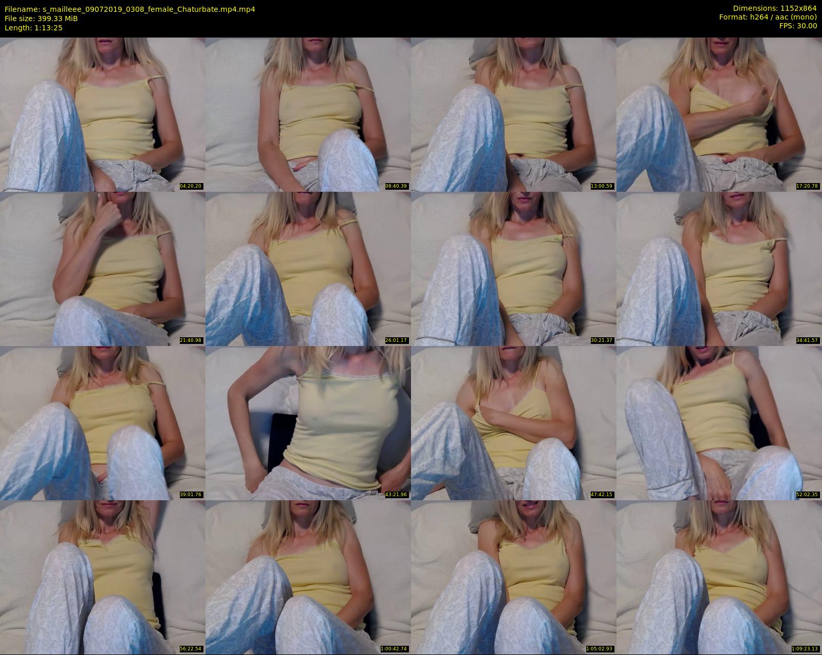 s_mailleee — 74 minute Chaturbate female cam show recording, 720p, Jul 9, 2019