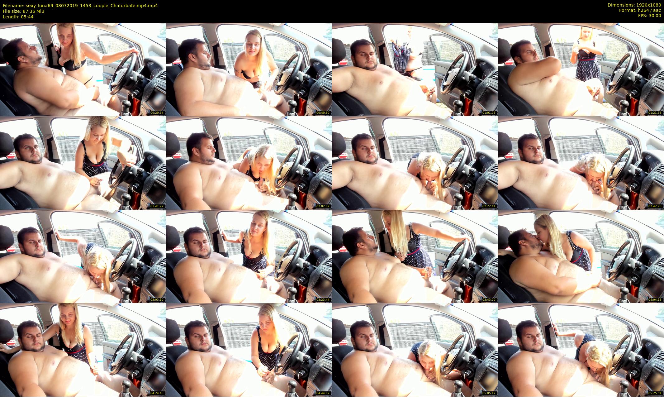 sexy_luna69 — 6 minute Chaturbate couple cam show recording, 1080p, Jul 8, 2019
