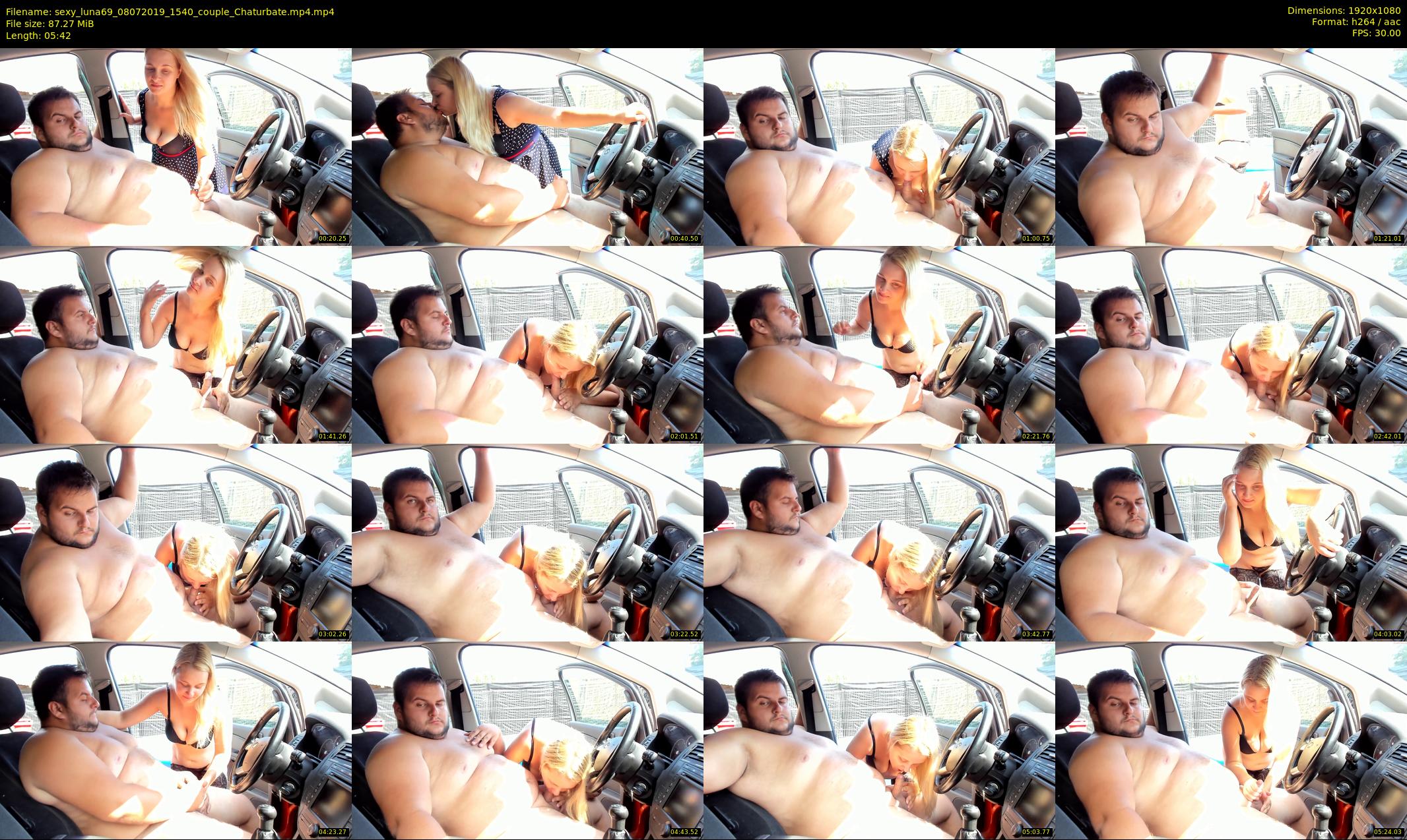 sexy_luna69 — 6 minute Chaturbate couple cam show recording, 1080p, Jul 8, 2019